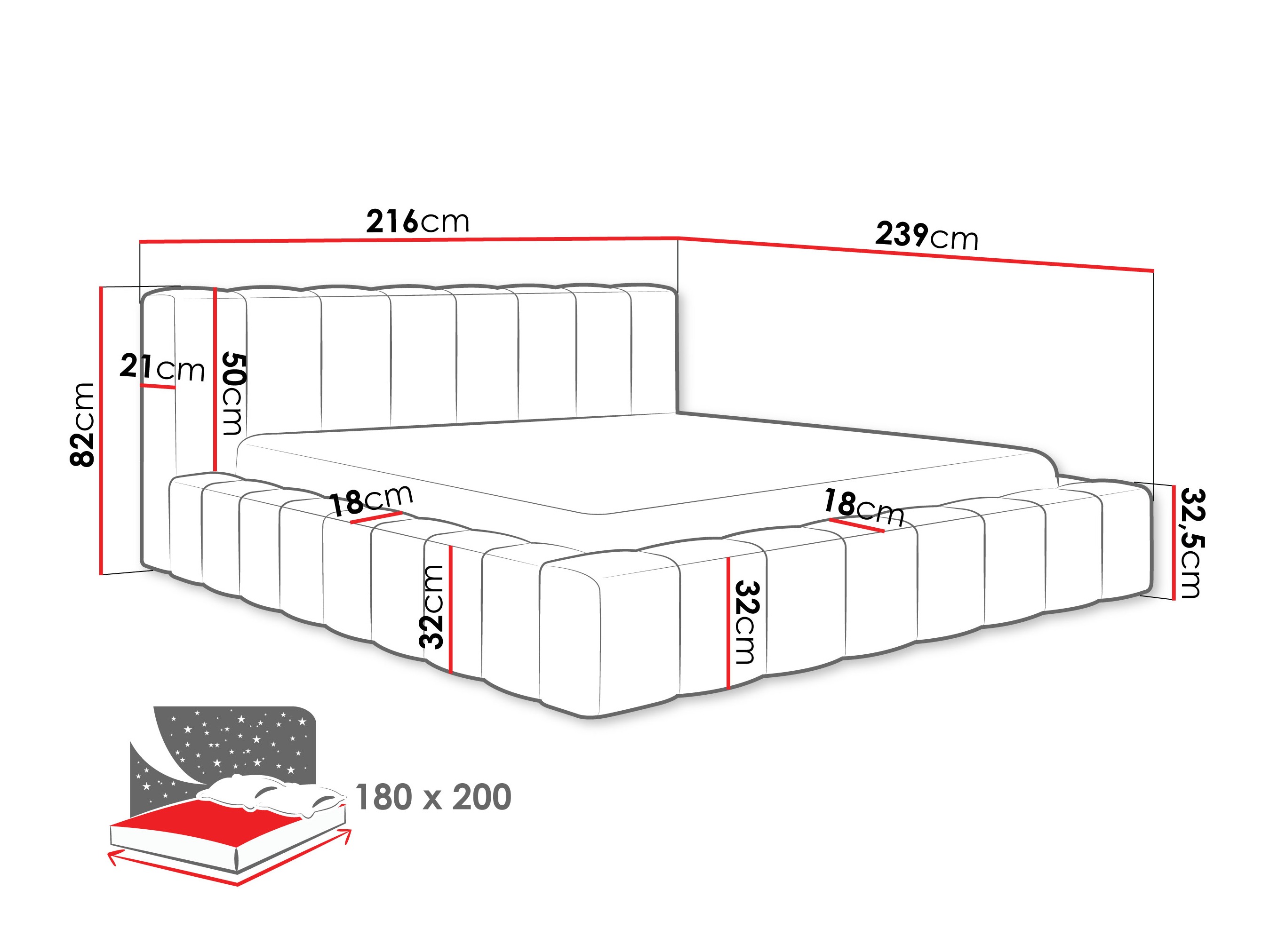 Cama Hesperia 125 (Paros 02)