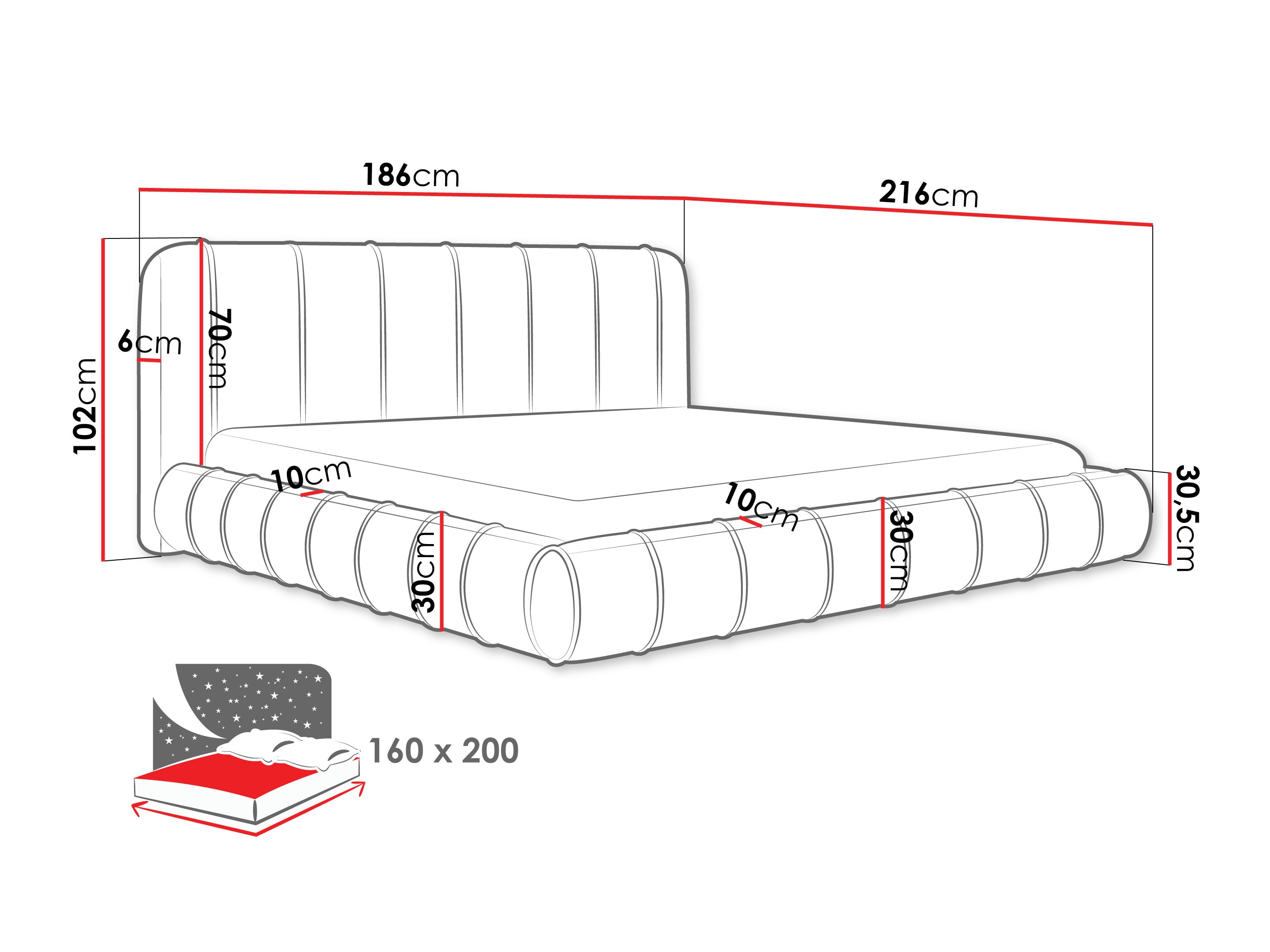 Cama Cucumos (Paros 02)
