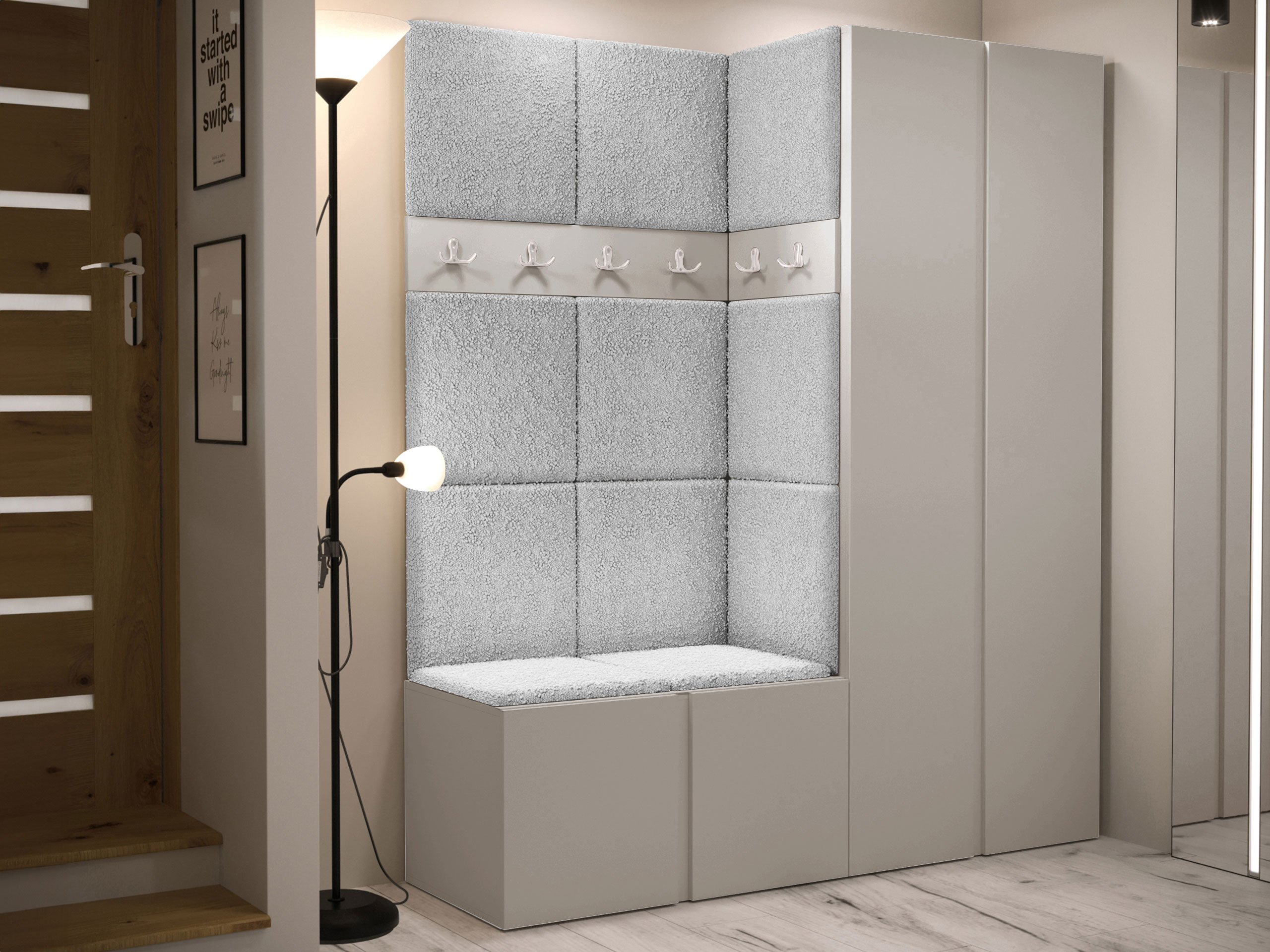 Conjunto para recibidor Hartford 266 (Cachemira)