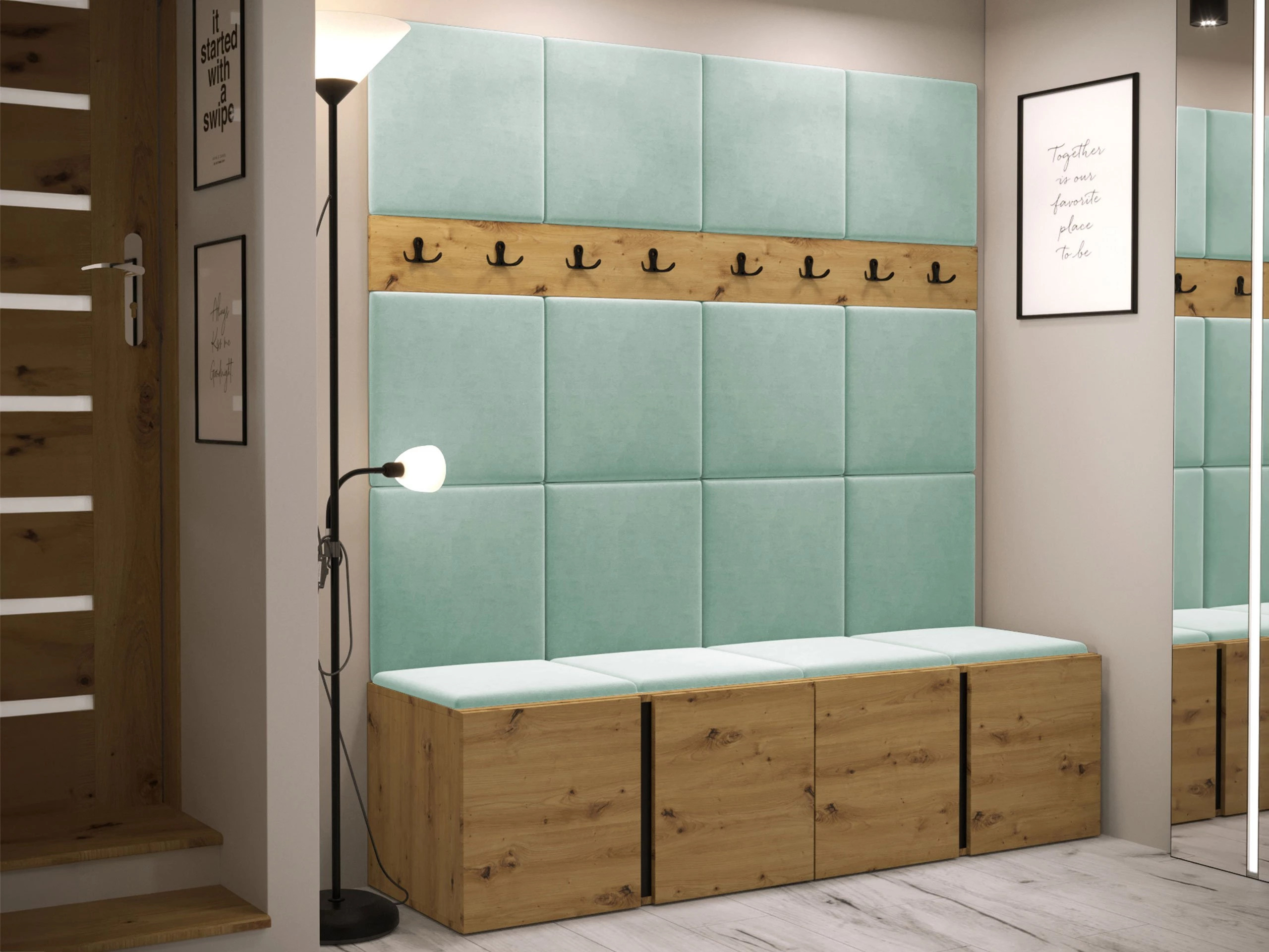 Conjunto para recibidor Pinis V (Manila 11)