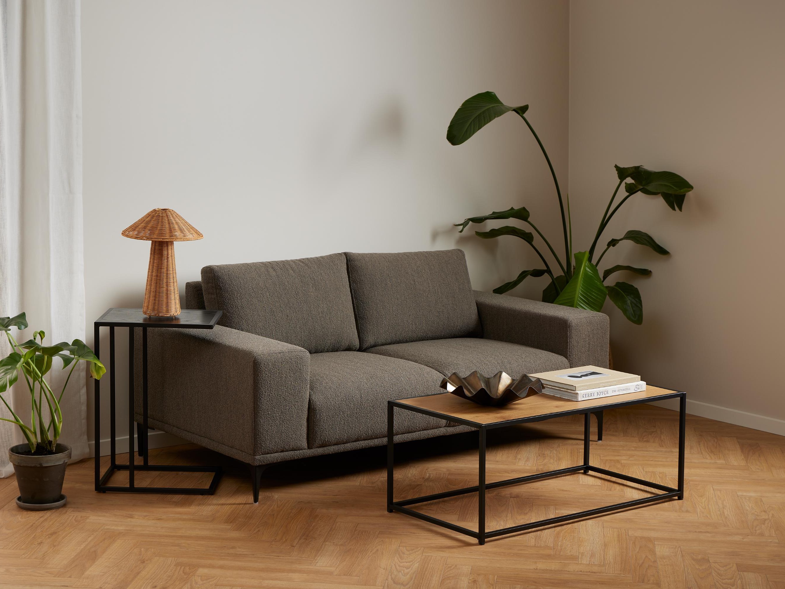 Mesa de centro Norsica Sevferi 147 (Roble salvaje + Negro)