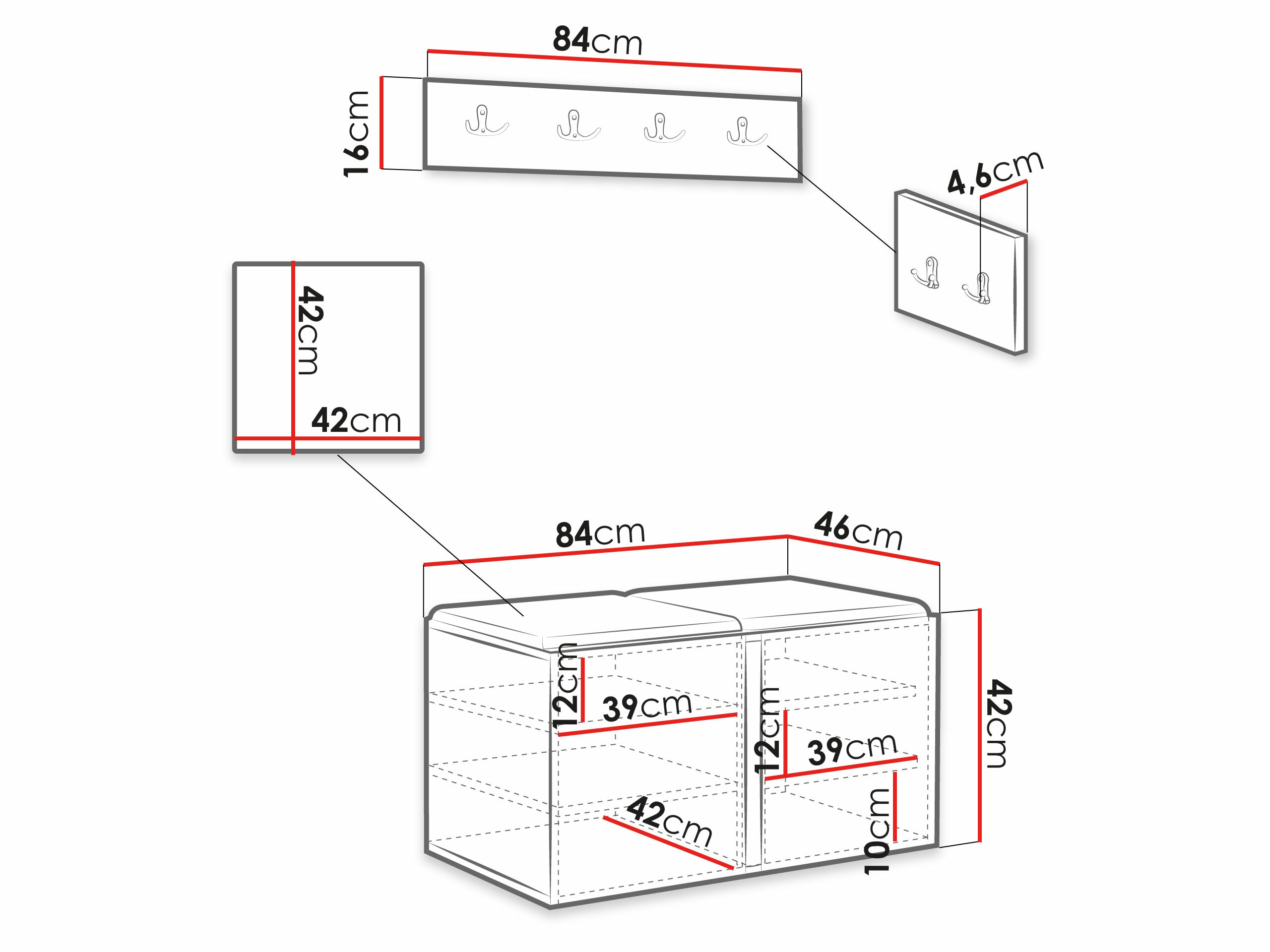 Conjunto para recibidor Pinis VI (Manila 02)