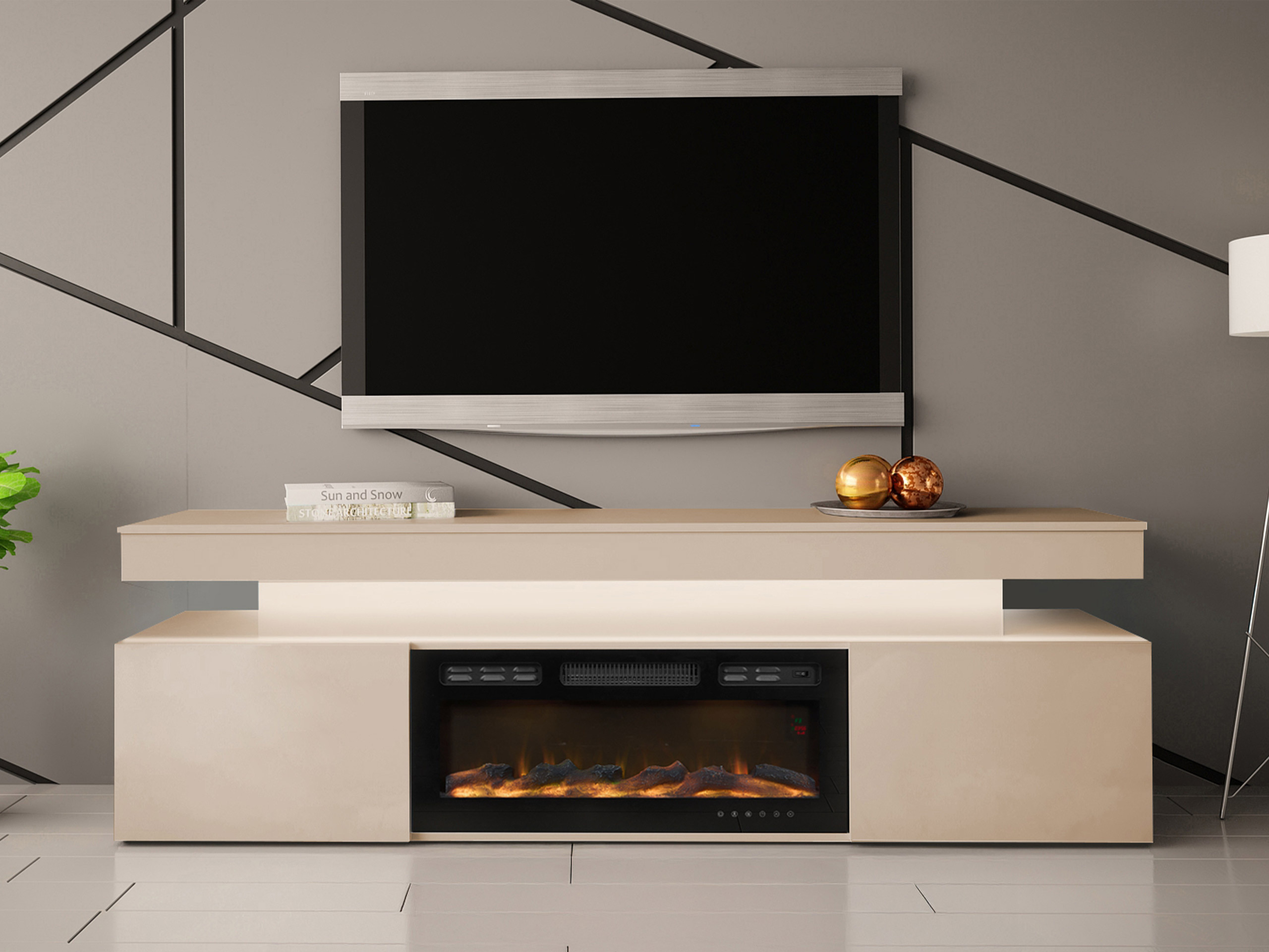 Mueble TV Monfero I (De color marrón claro)