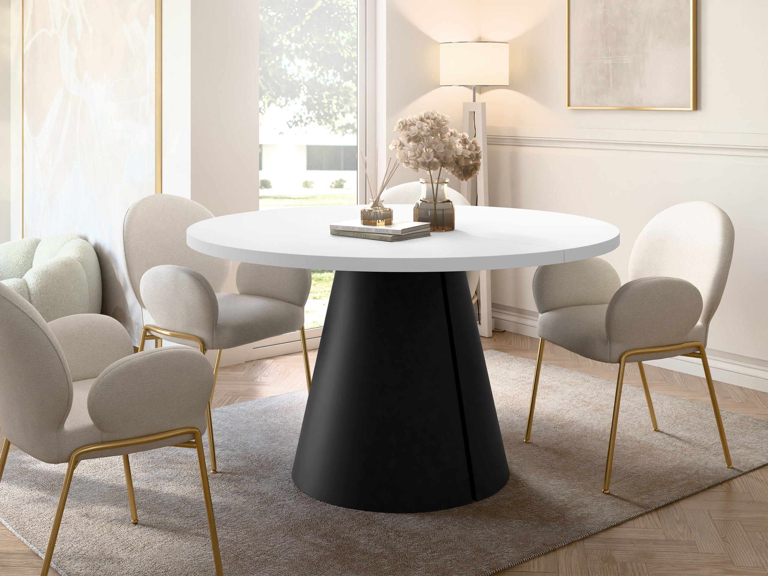 Mesa Oswego 165 (Blanco)