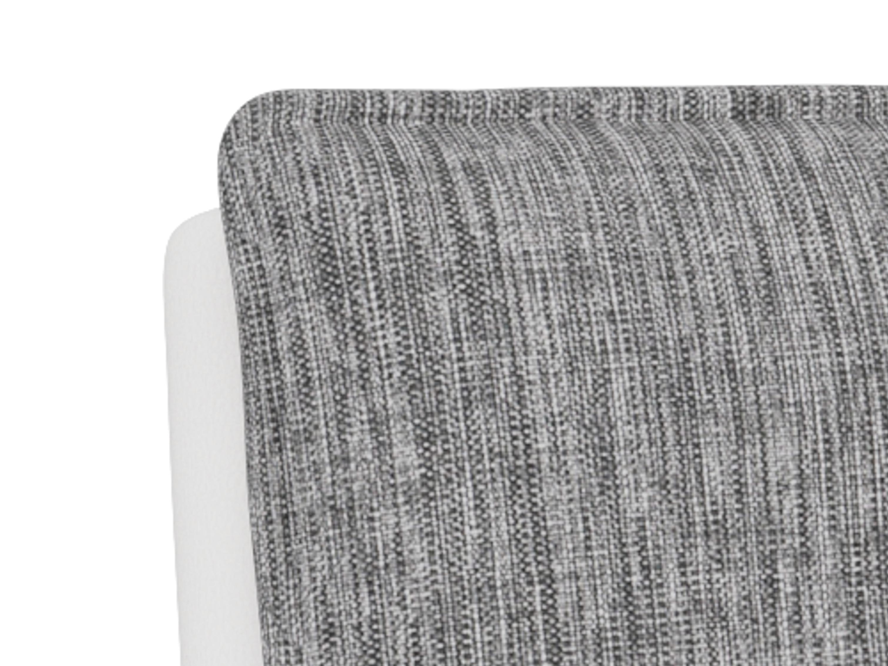 Sofá cama Norsica 228 (Blanco + Gris claro)