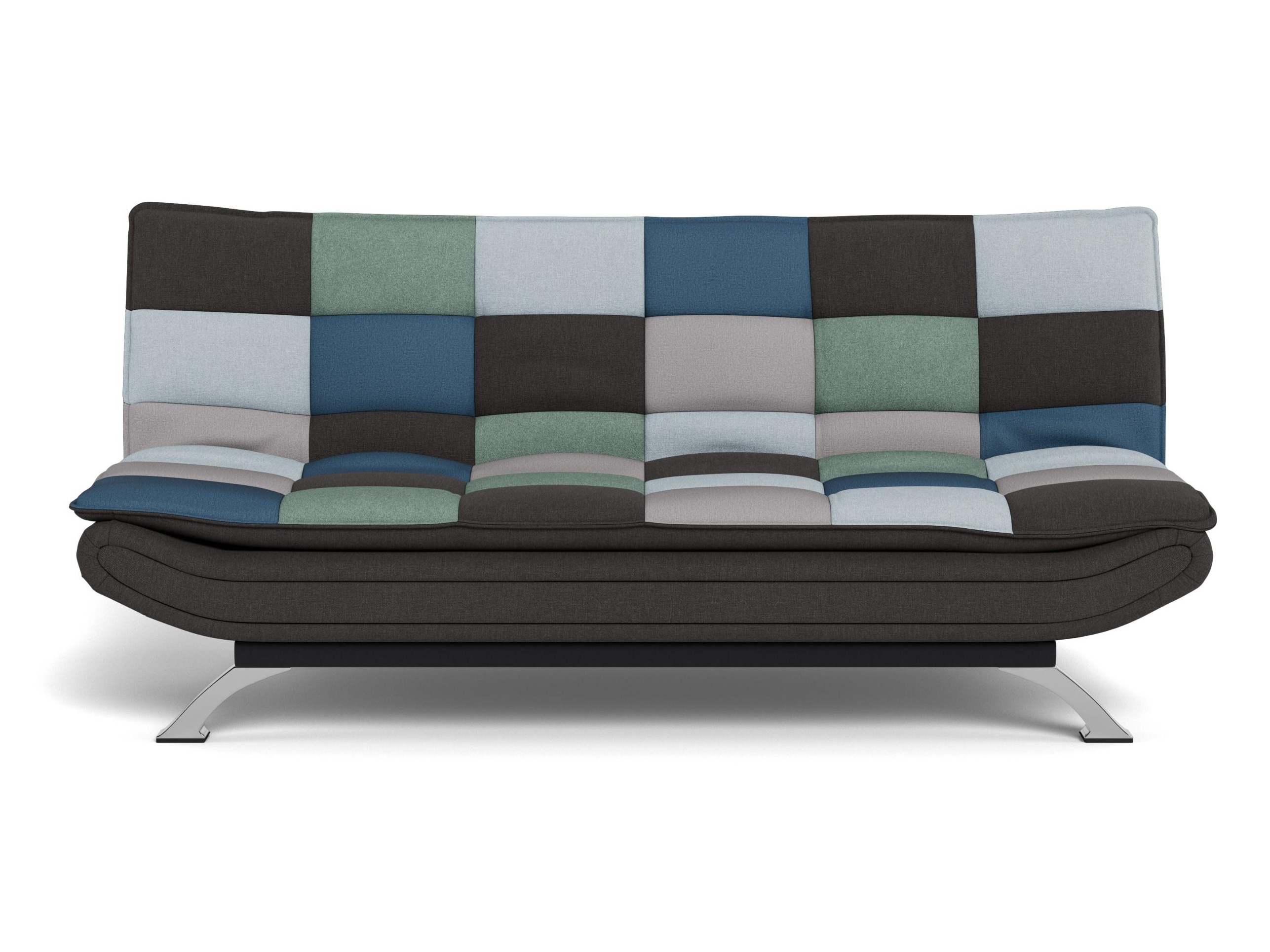 Sofá cama Norsica 228 (Gris + Azul)