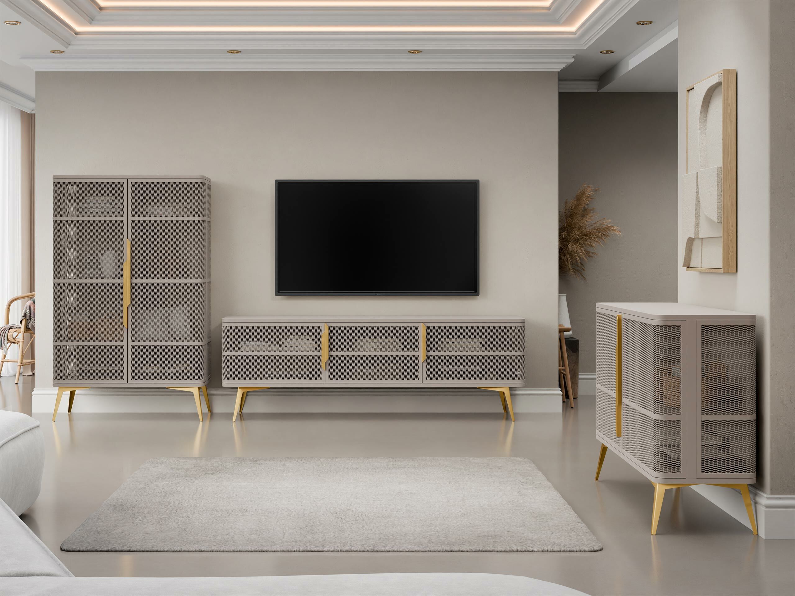 Conjunto de salón Camfelo 104 (Cachemira)