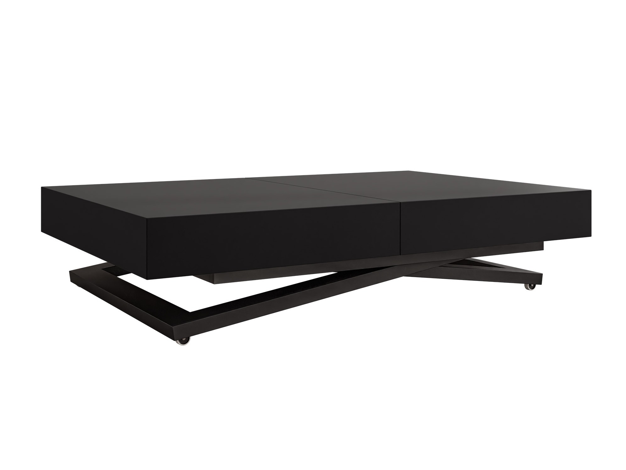 Mesa de centro convertible Oswego 171 (Negro)