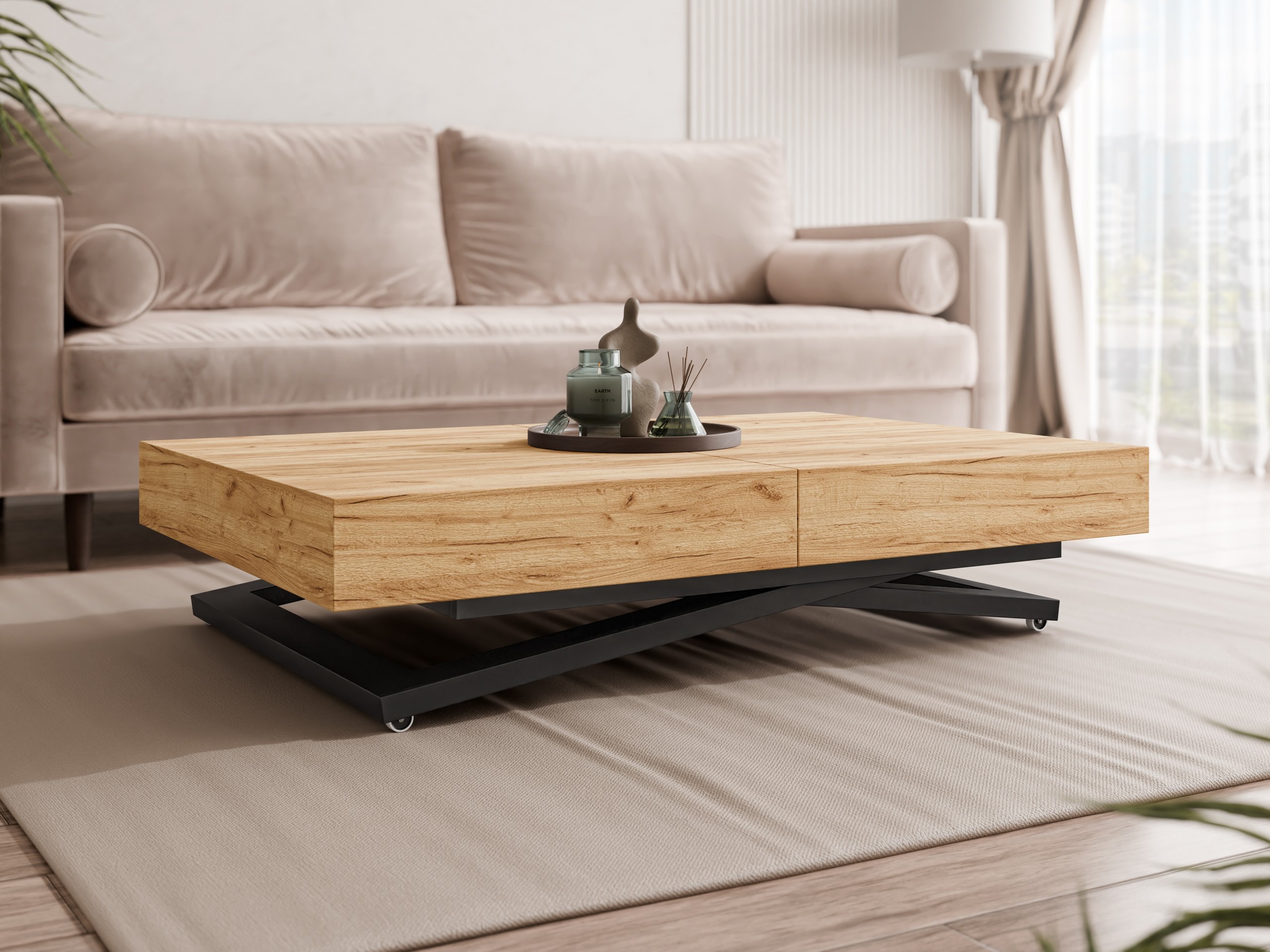 Mesa de centro convertible Oswego 171