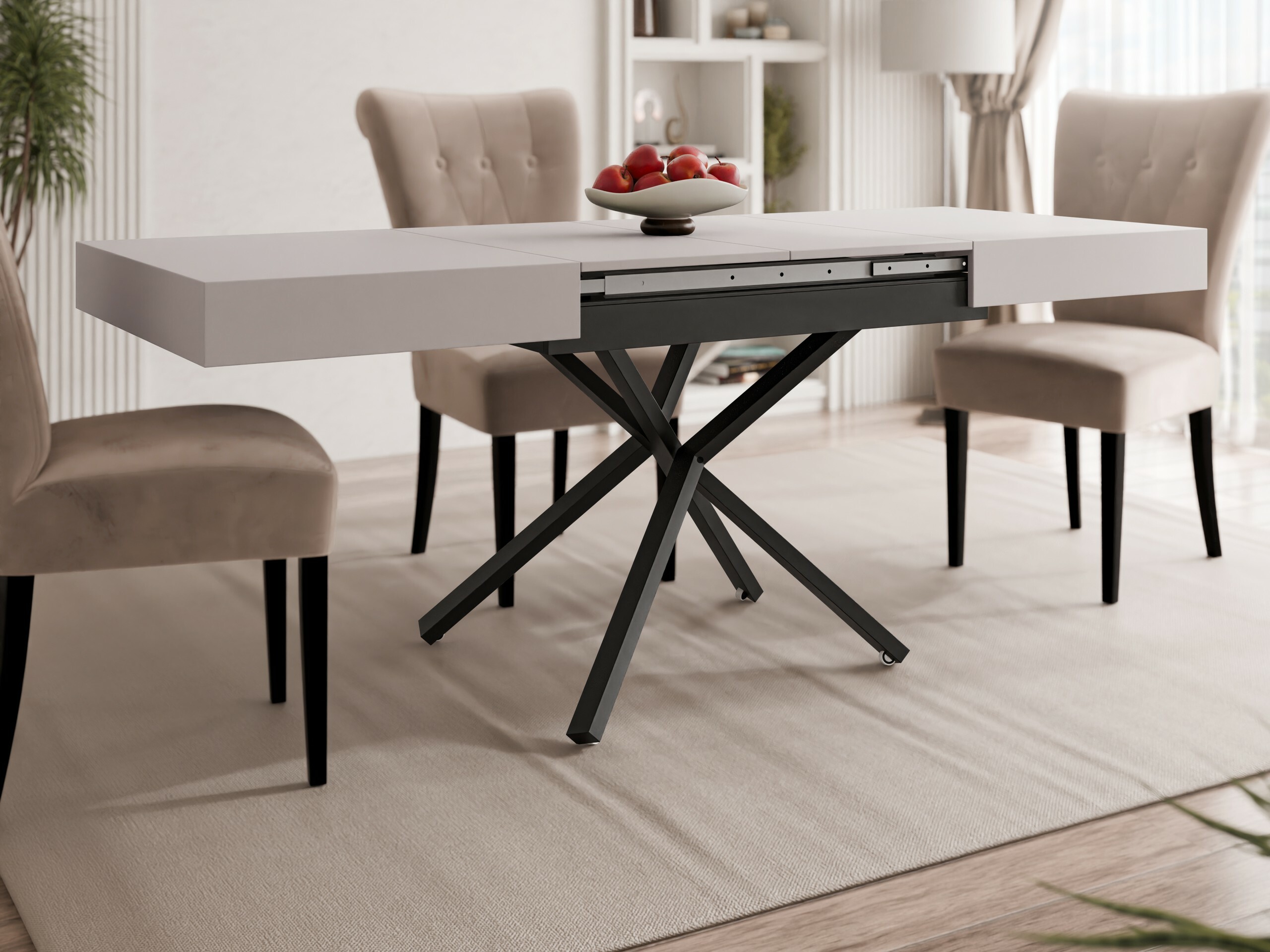 Mesa de centro convertible Oswego 176 (Cachemira)