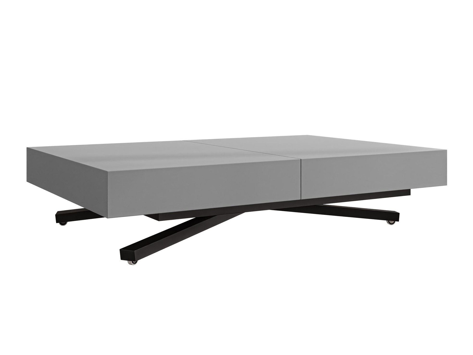 Mesa de centro convertible Oswego 176 (Grafito)