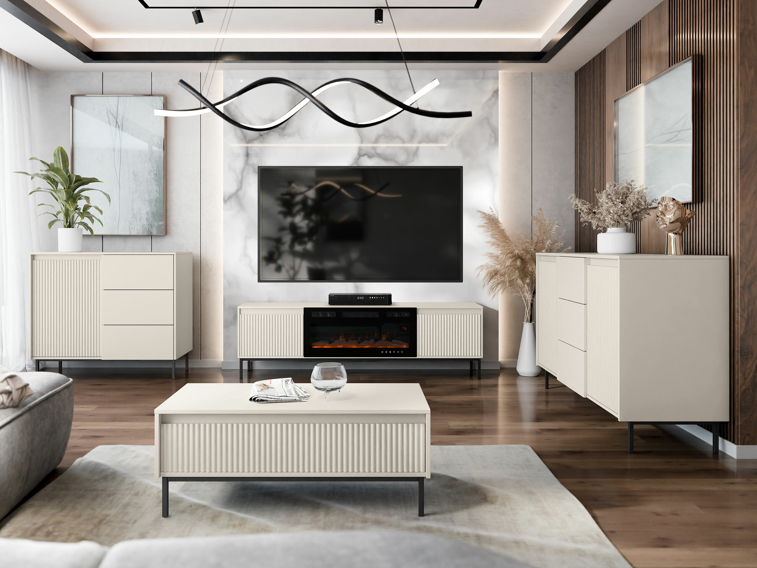 Mueble TV Comfivo Delruva III (Cachemira)