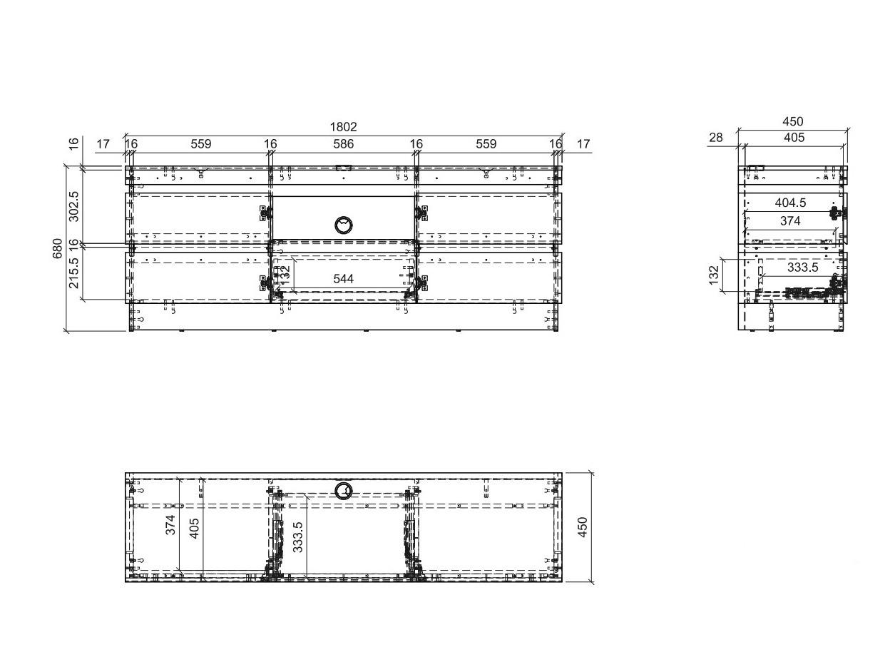 Mueble TV Numeri 101
