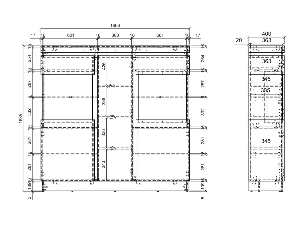 Estantería Numeri 112