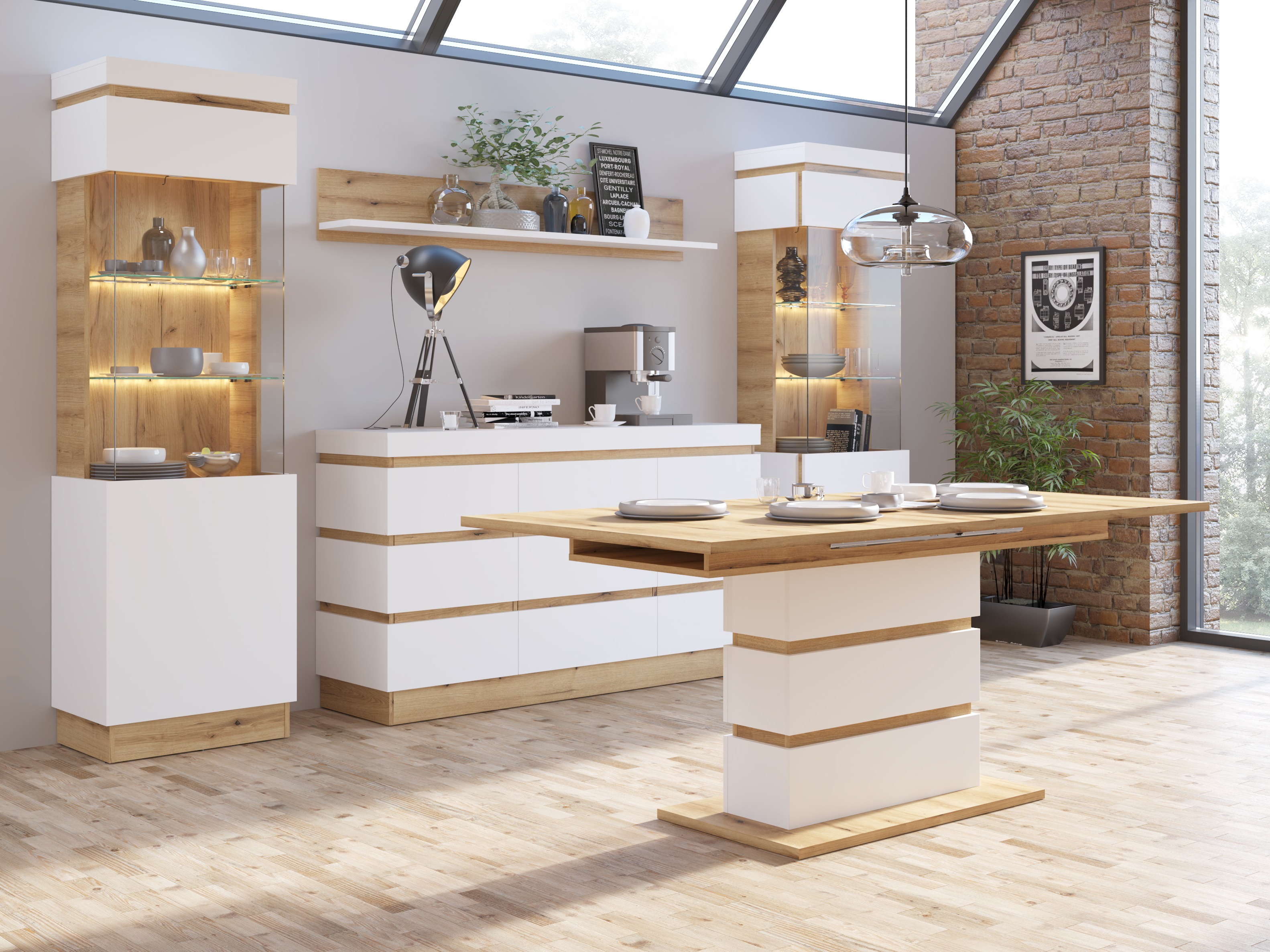 Mesa de centro convertible Numeri 113