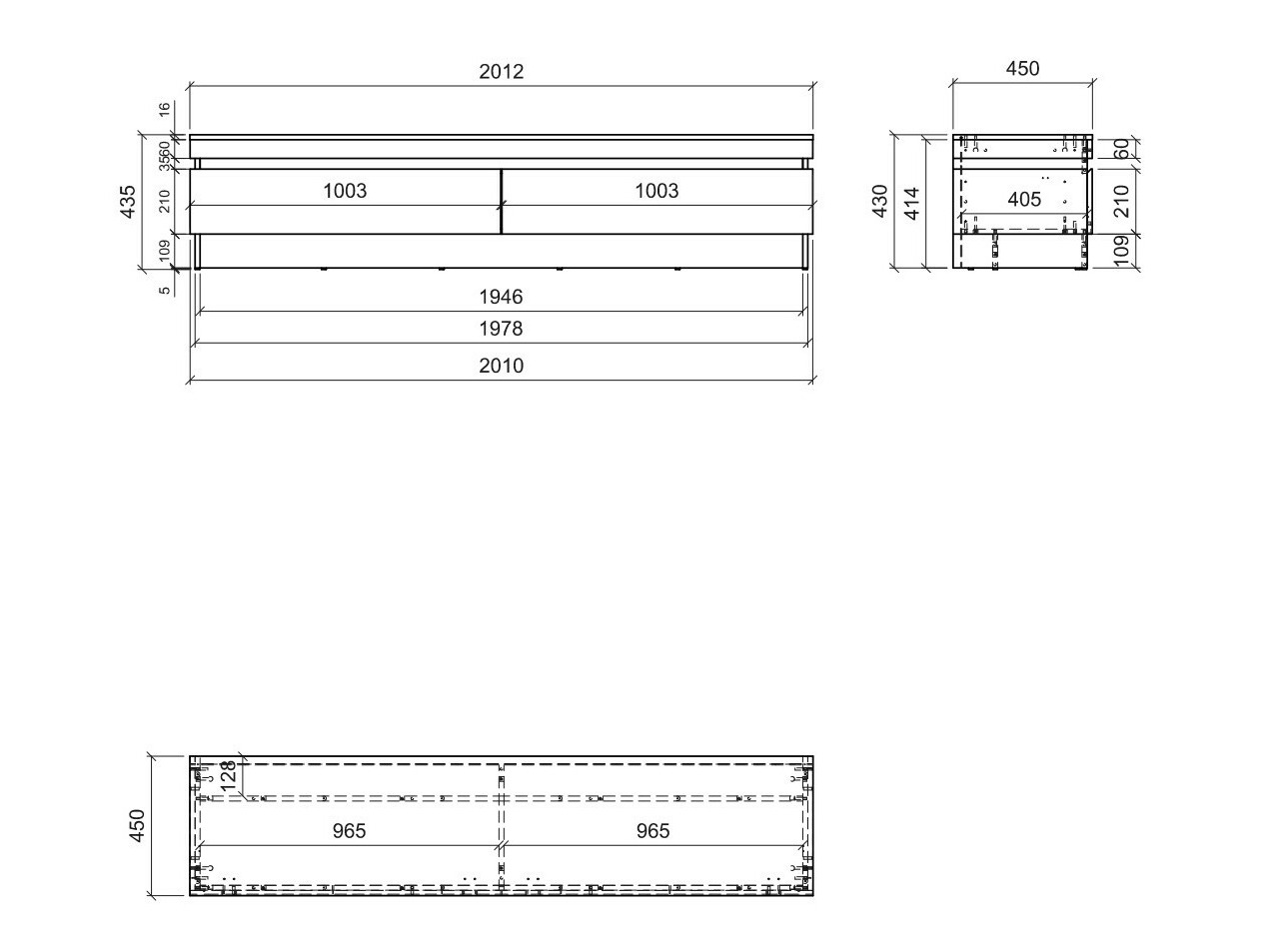 Mueble TV Numeri 114