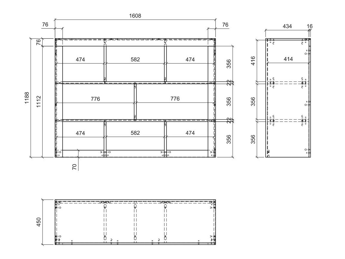 Estantería Numeri 120