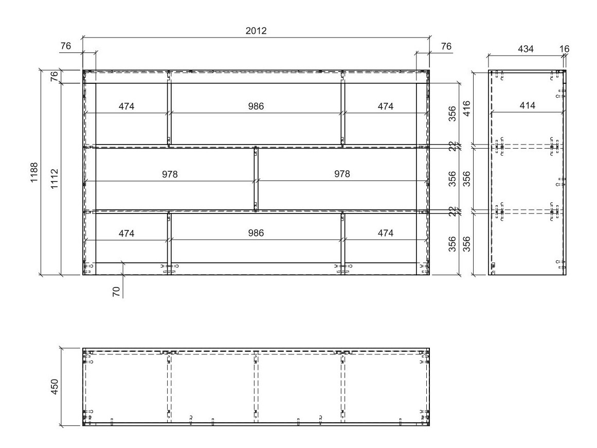 Estantería Numeri 121