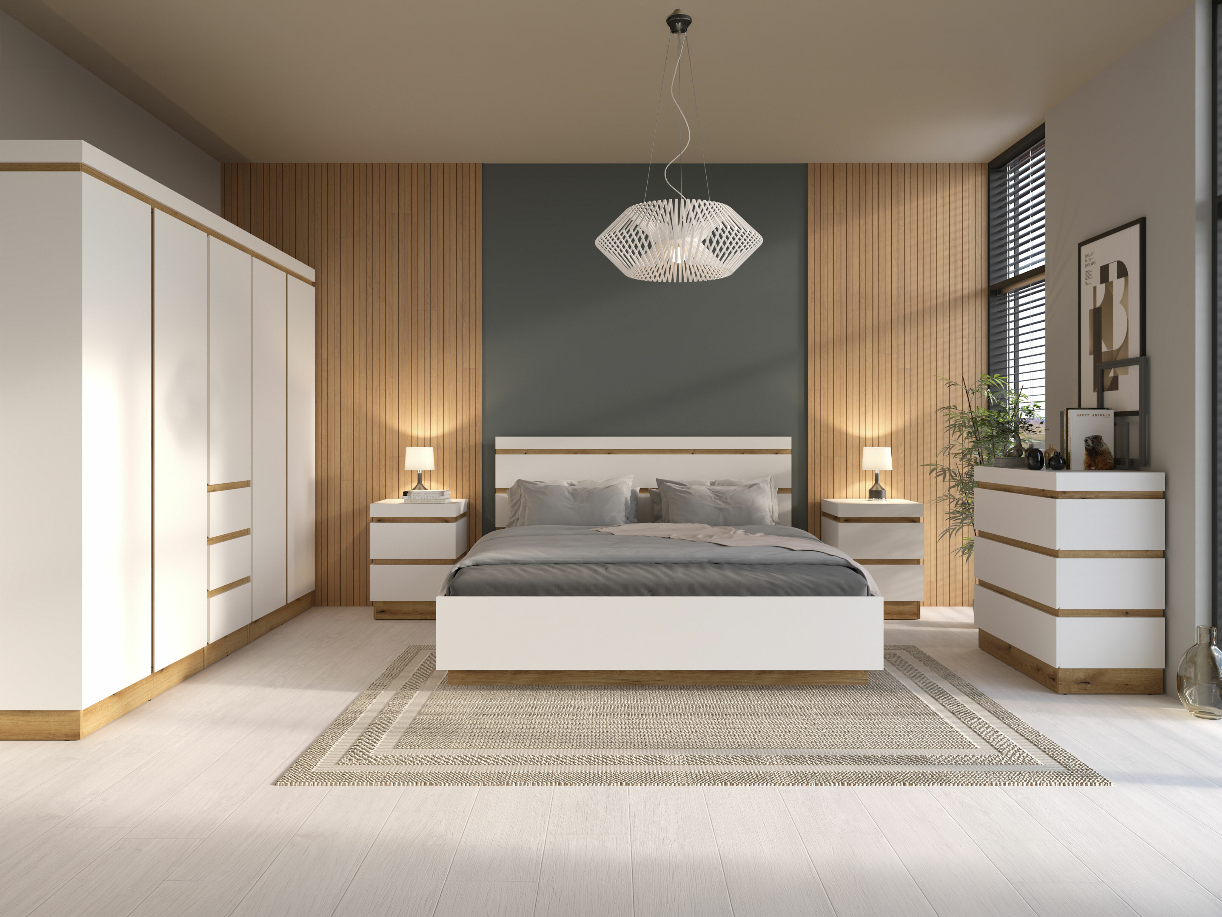 Conjunto de dormitorio Numeri 124