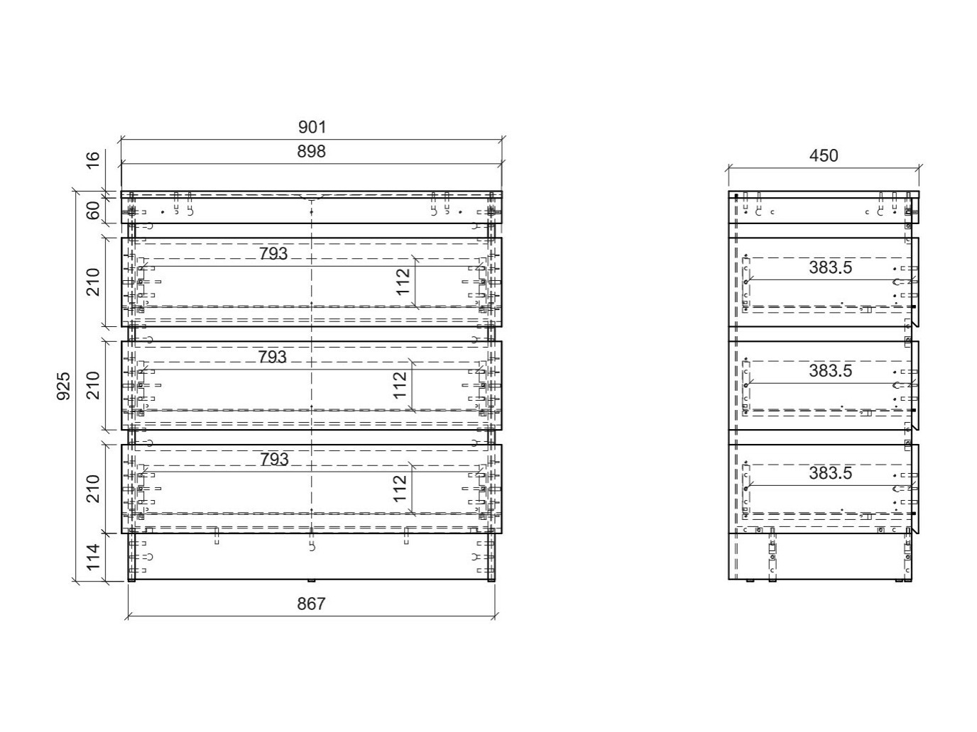 Conjunto de dormitorio Numeri 124