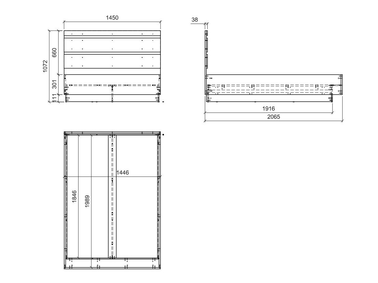 Conjunto de dormitorio Numeri 124