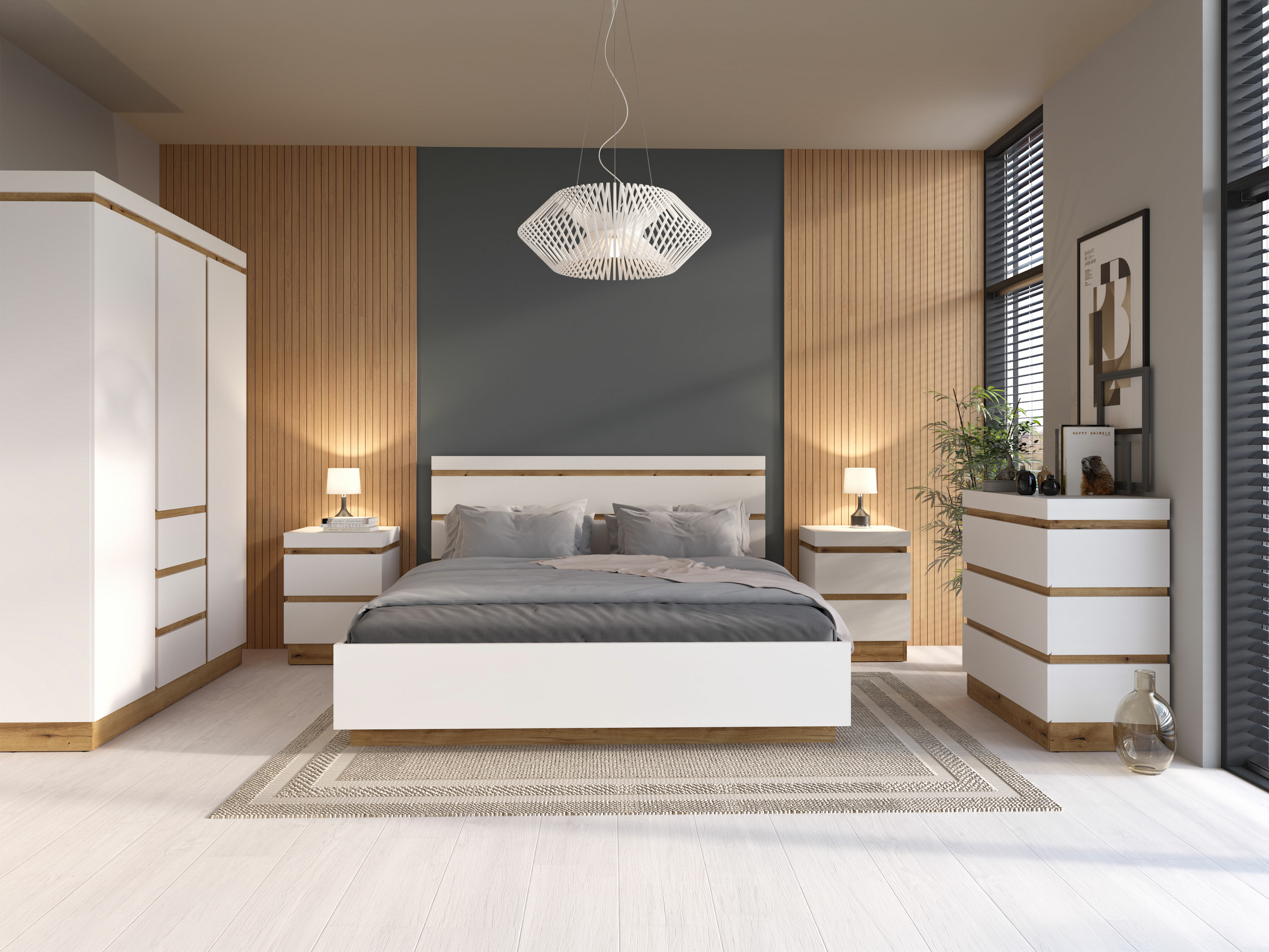 Conjunto de dormitorio Numeri 125