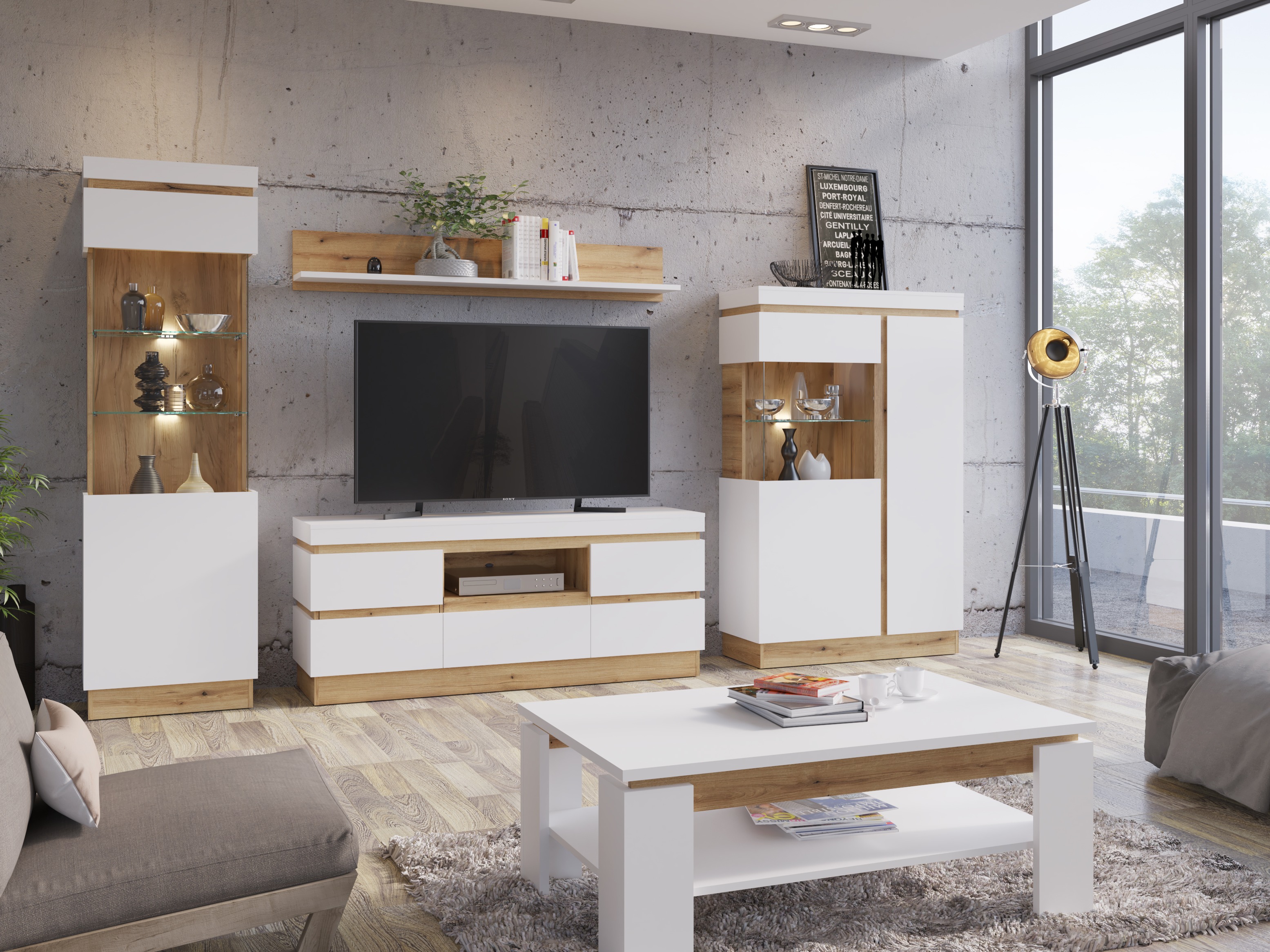 Conjunto de salón Numeri 123