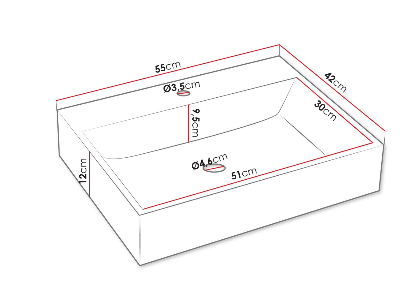 Conjunto de mueble de baño SP6589