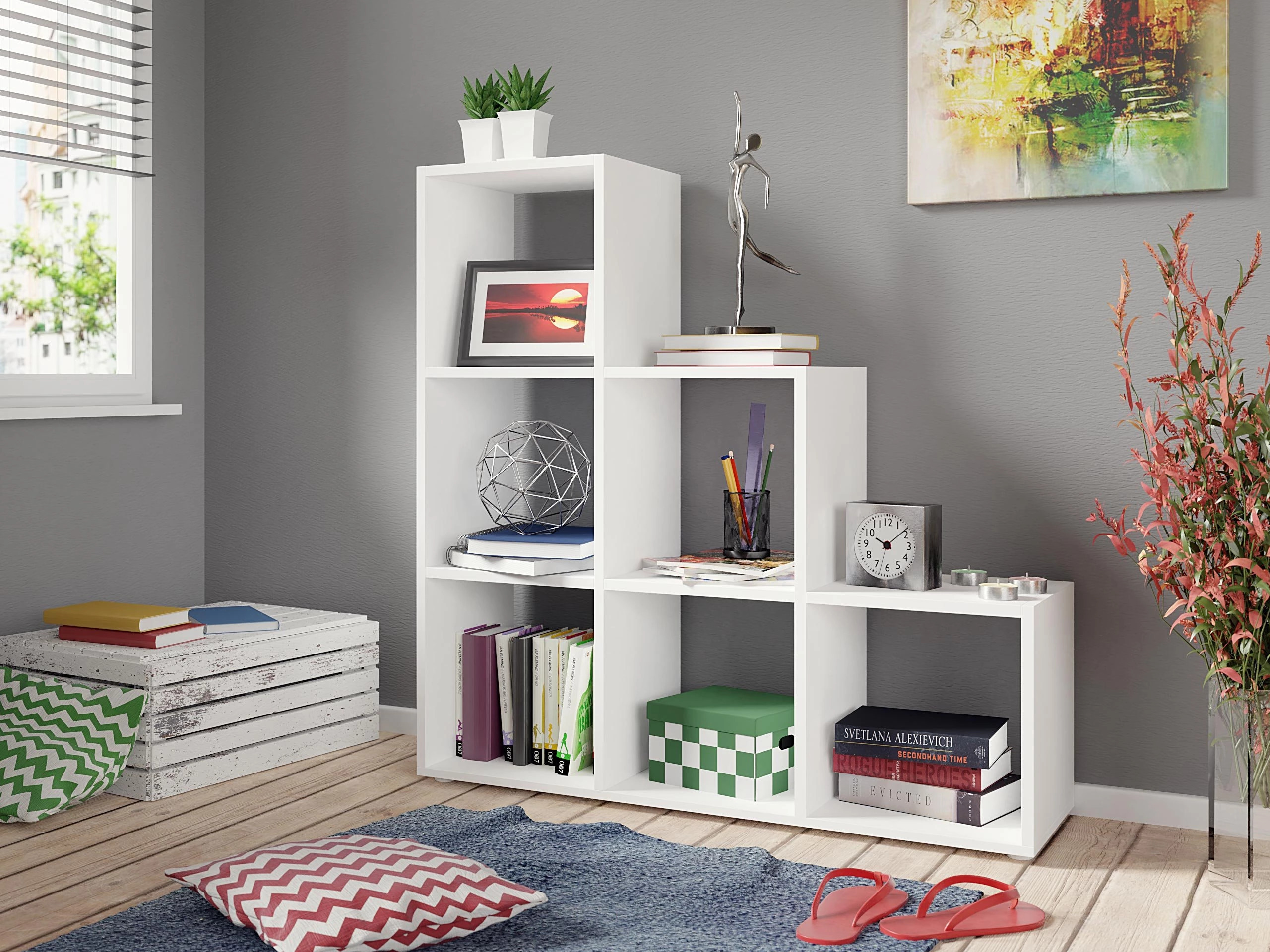 Estantería Lexicon (Blanco)