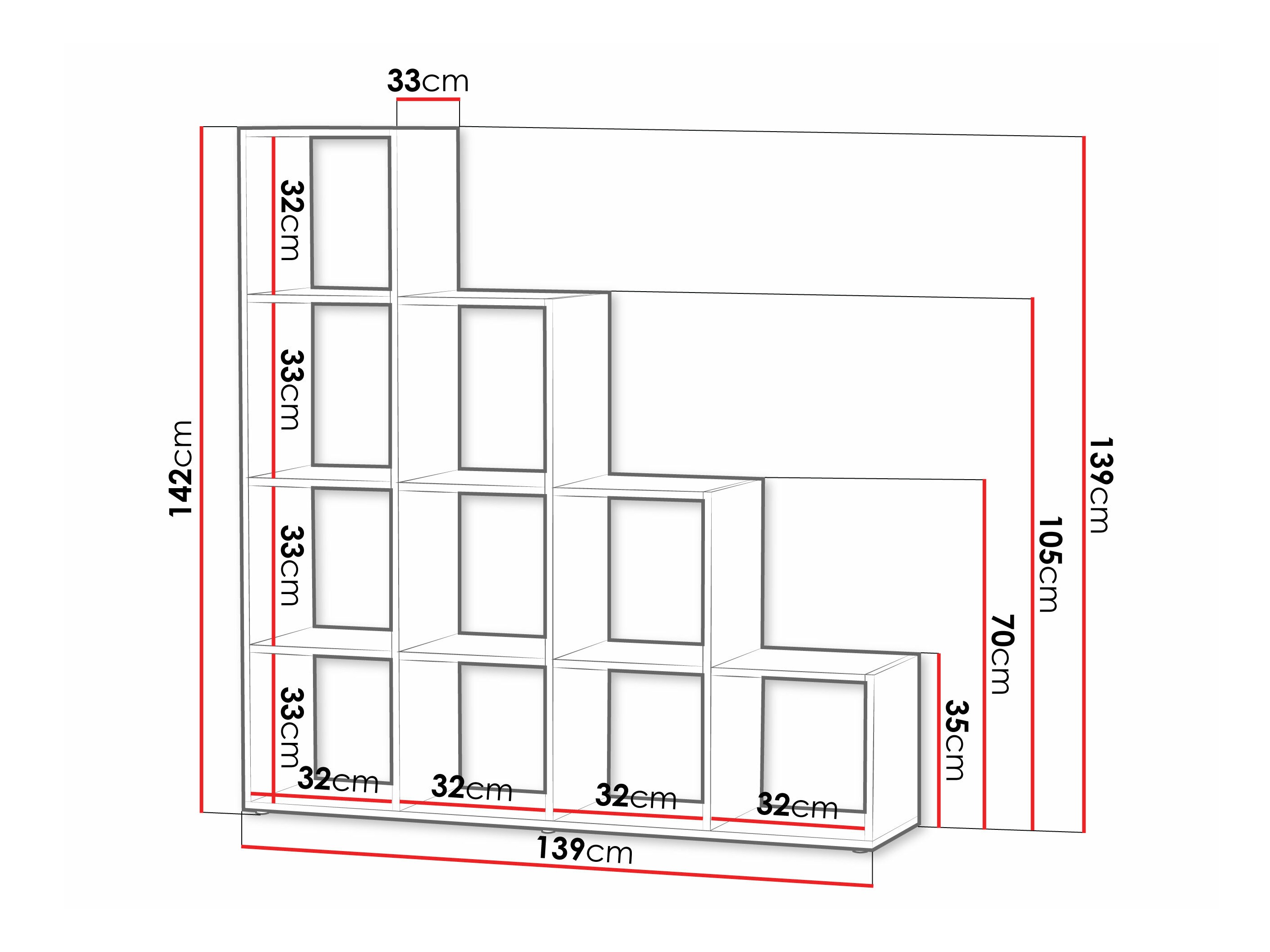 Estantería Sarasota 111 (Blanco)