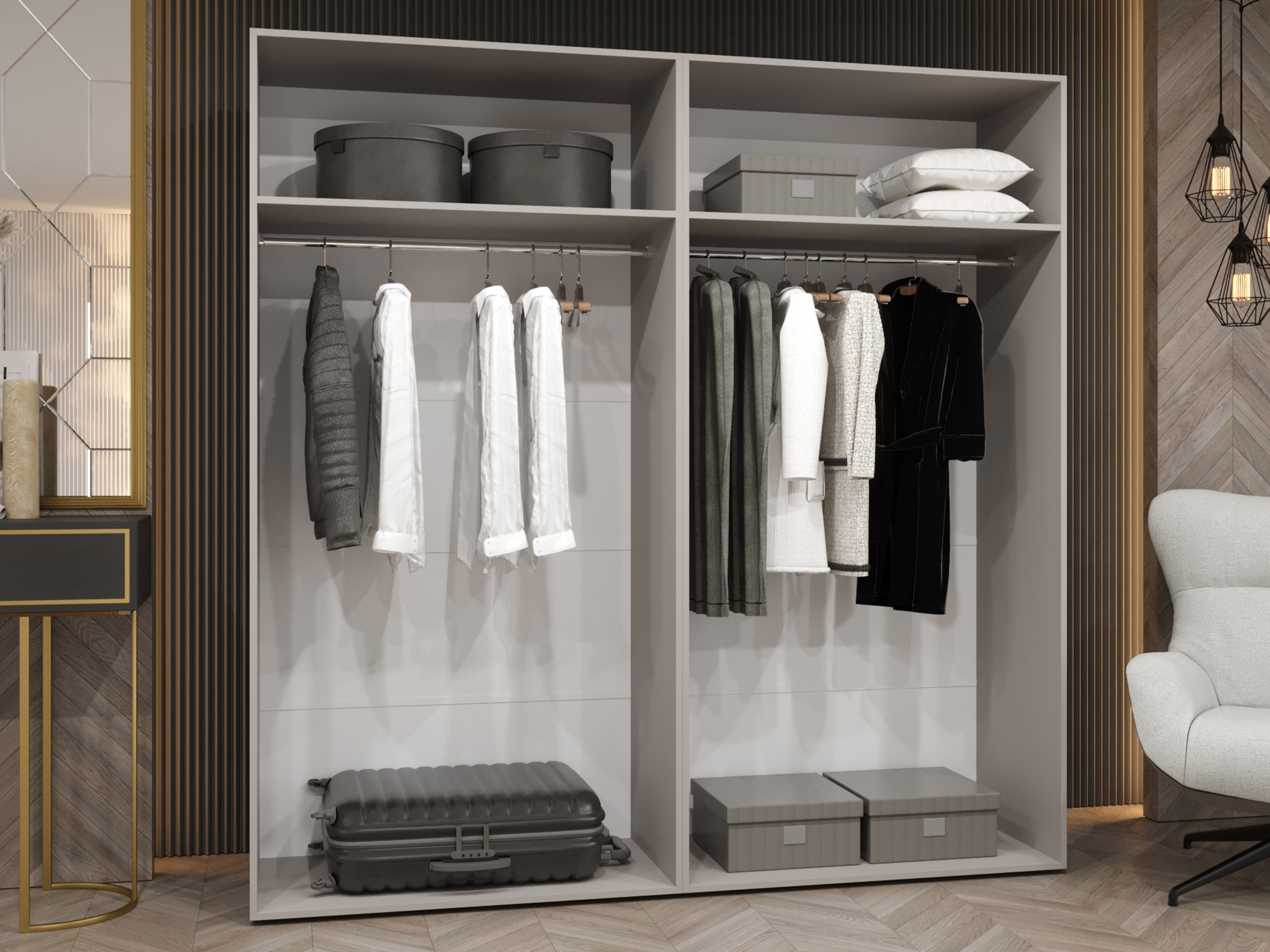 Armario Hartford 586 (Negro)