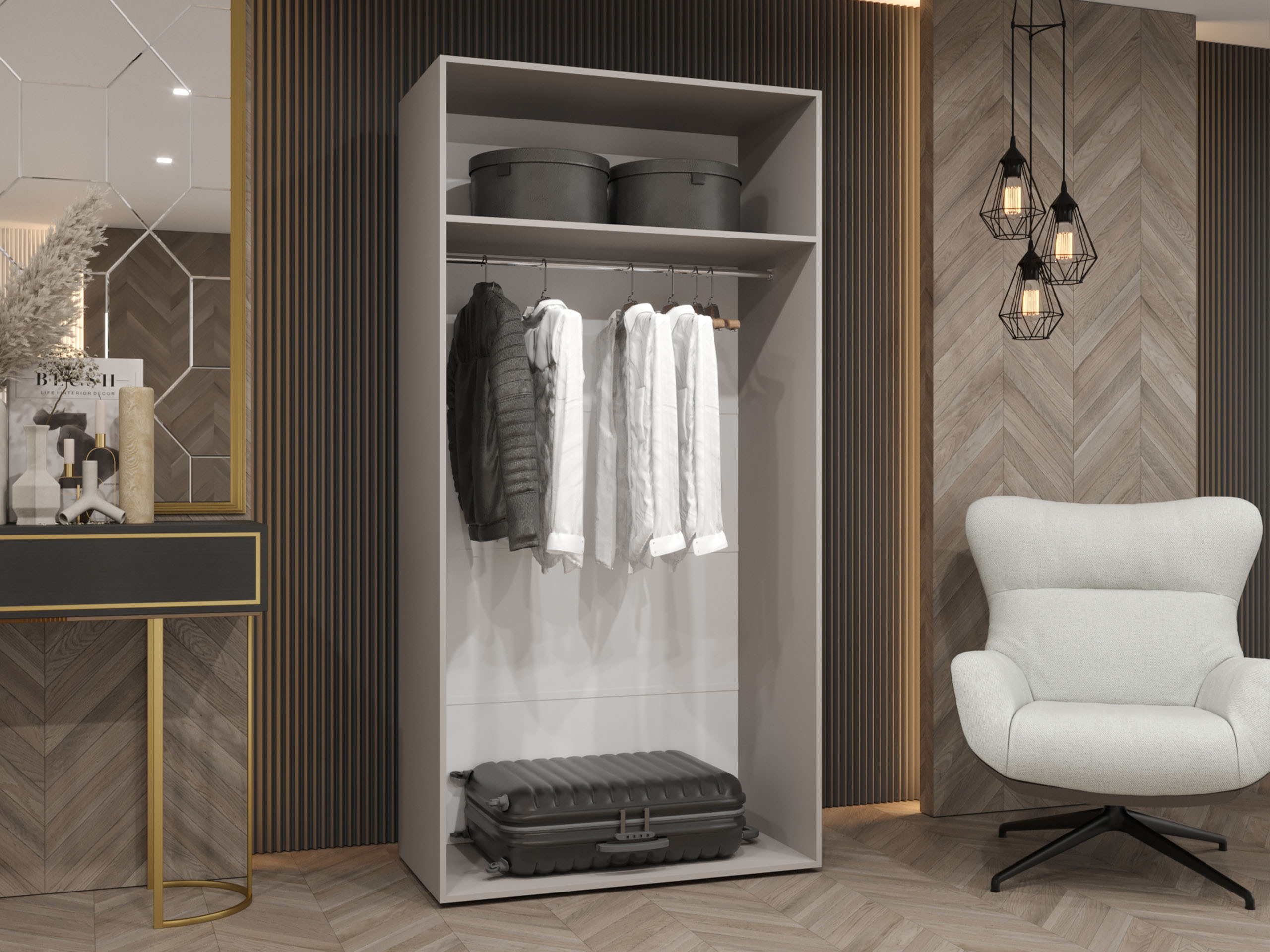 Armario Hartford 589 (Blanco)