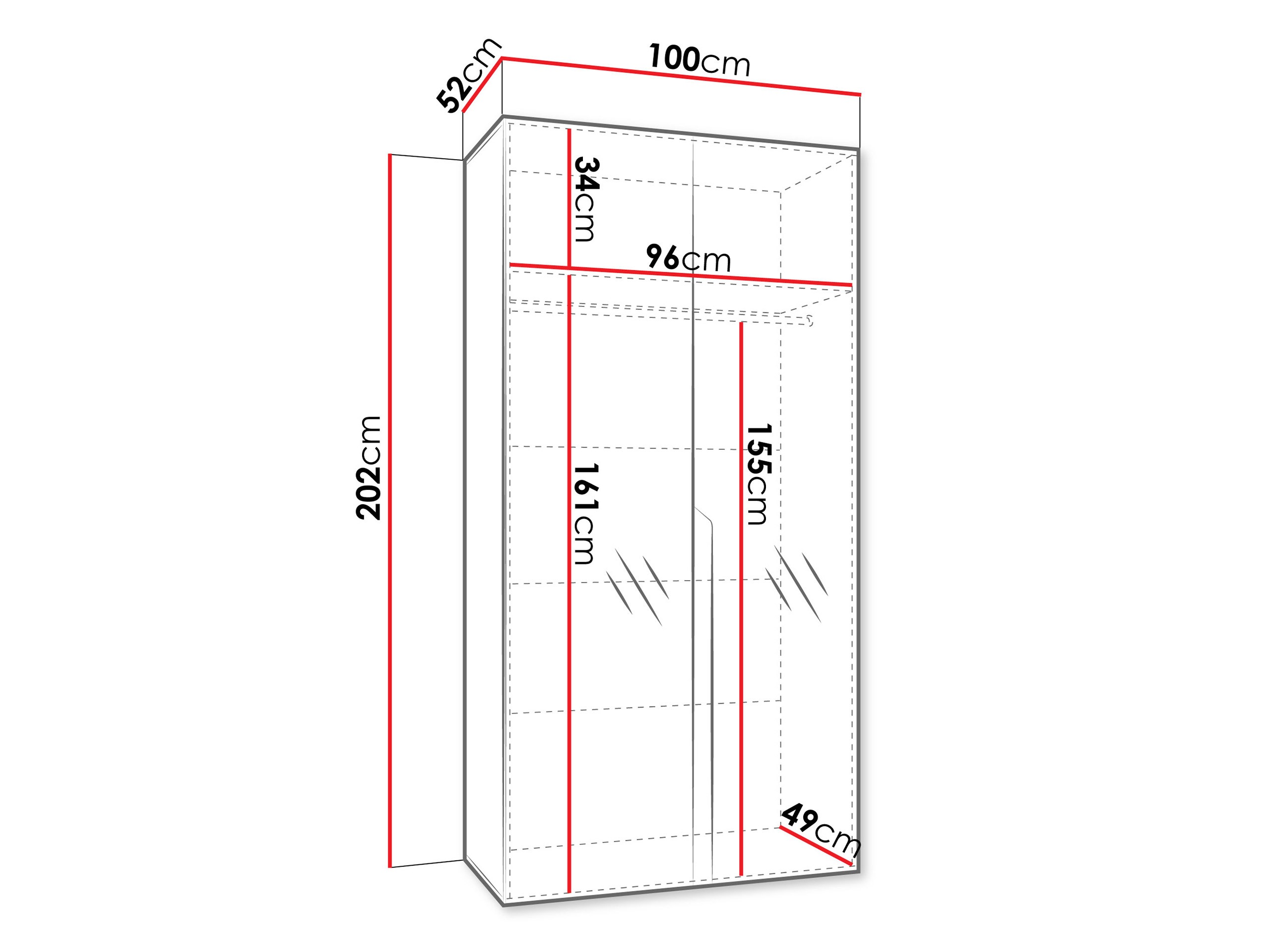 Armario Hartford 589 (Blanco)