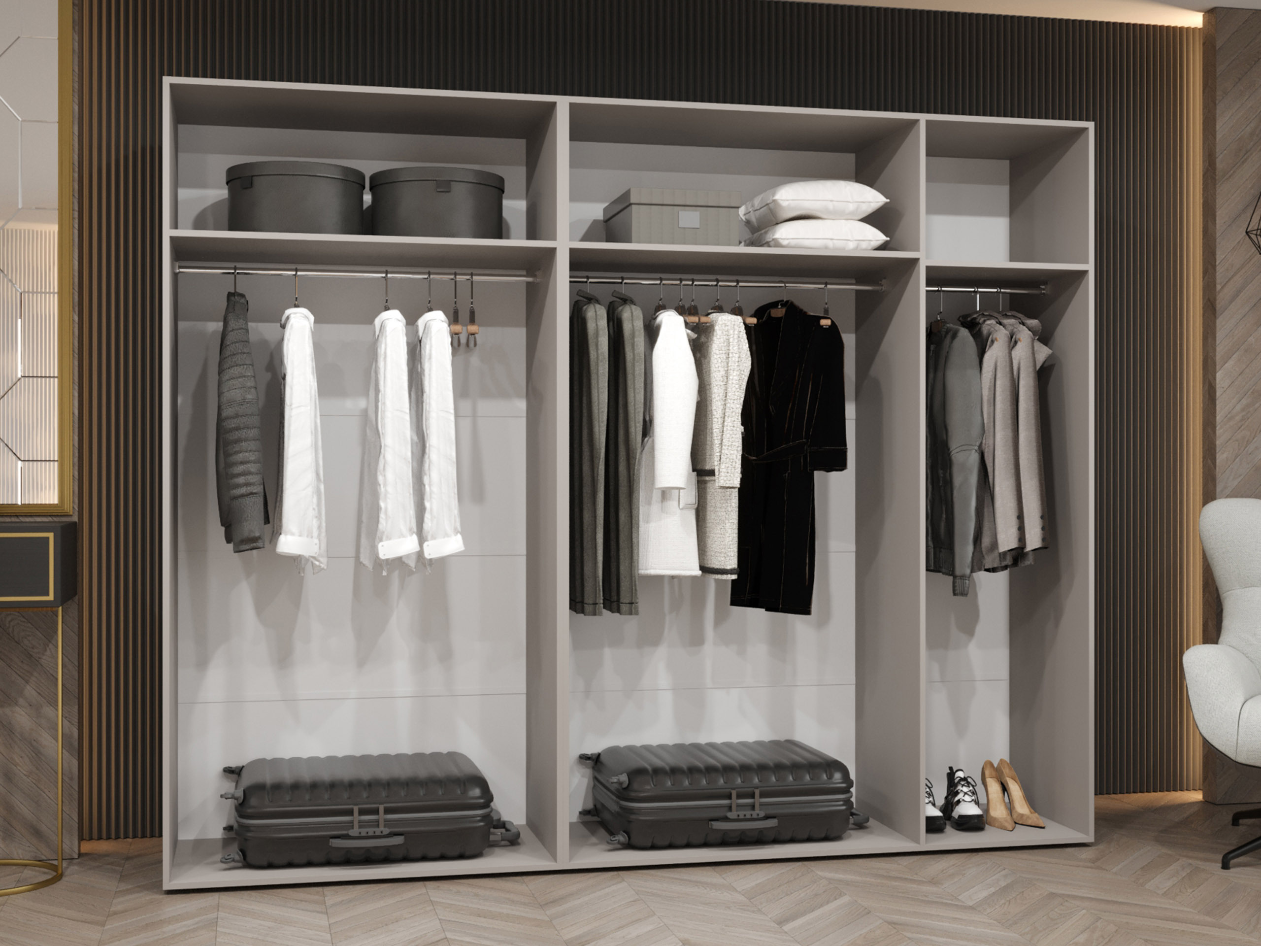 Armario Hartford 592 (Negro)