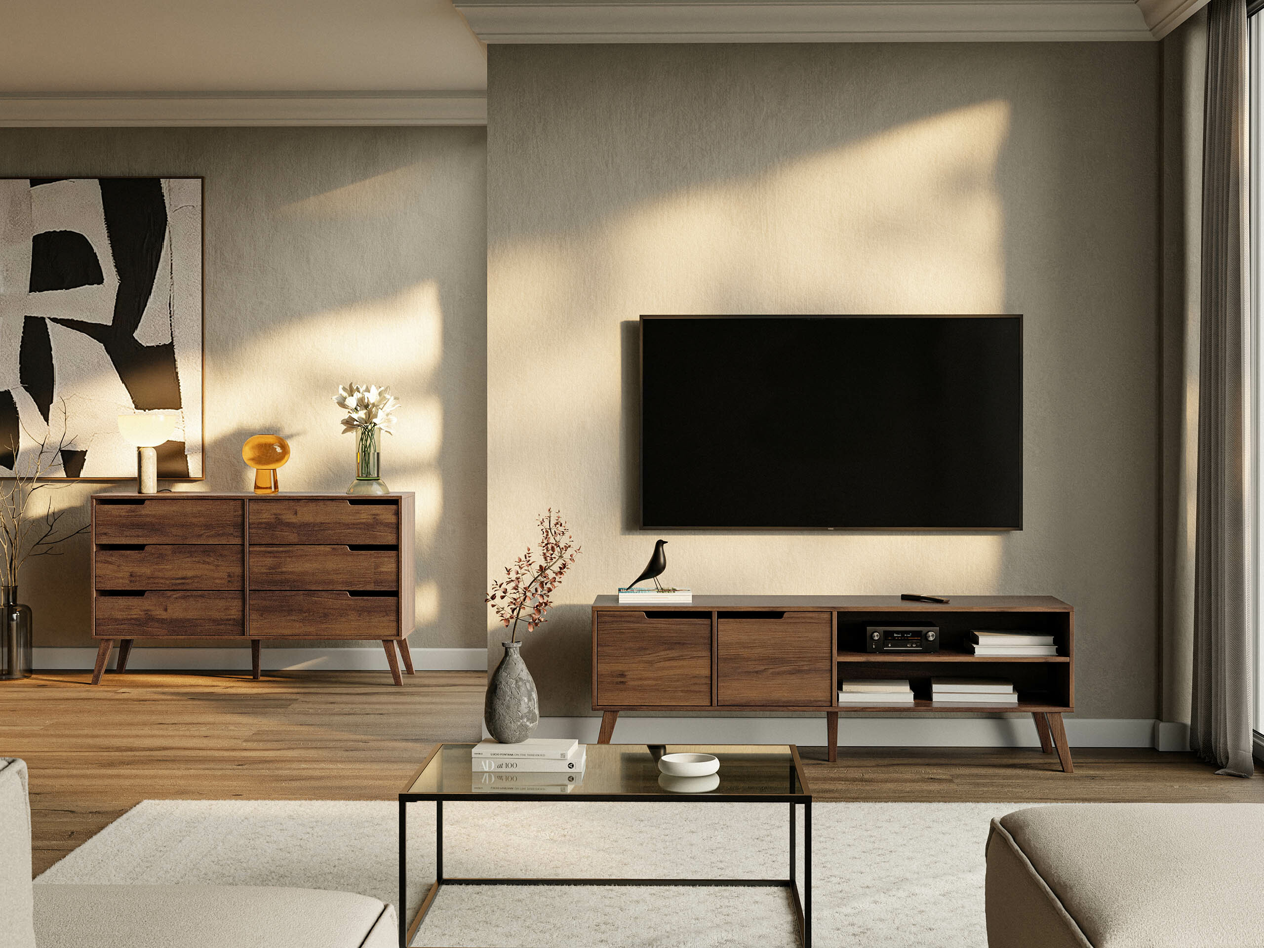 Mueble TV Otis (Nogal)