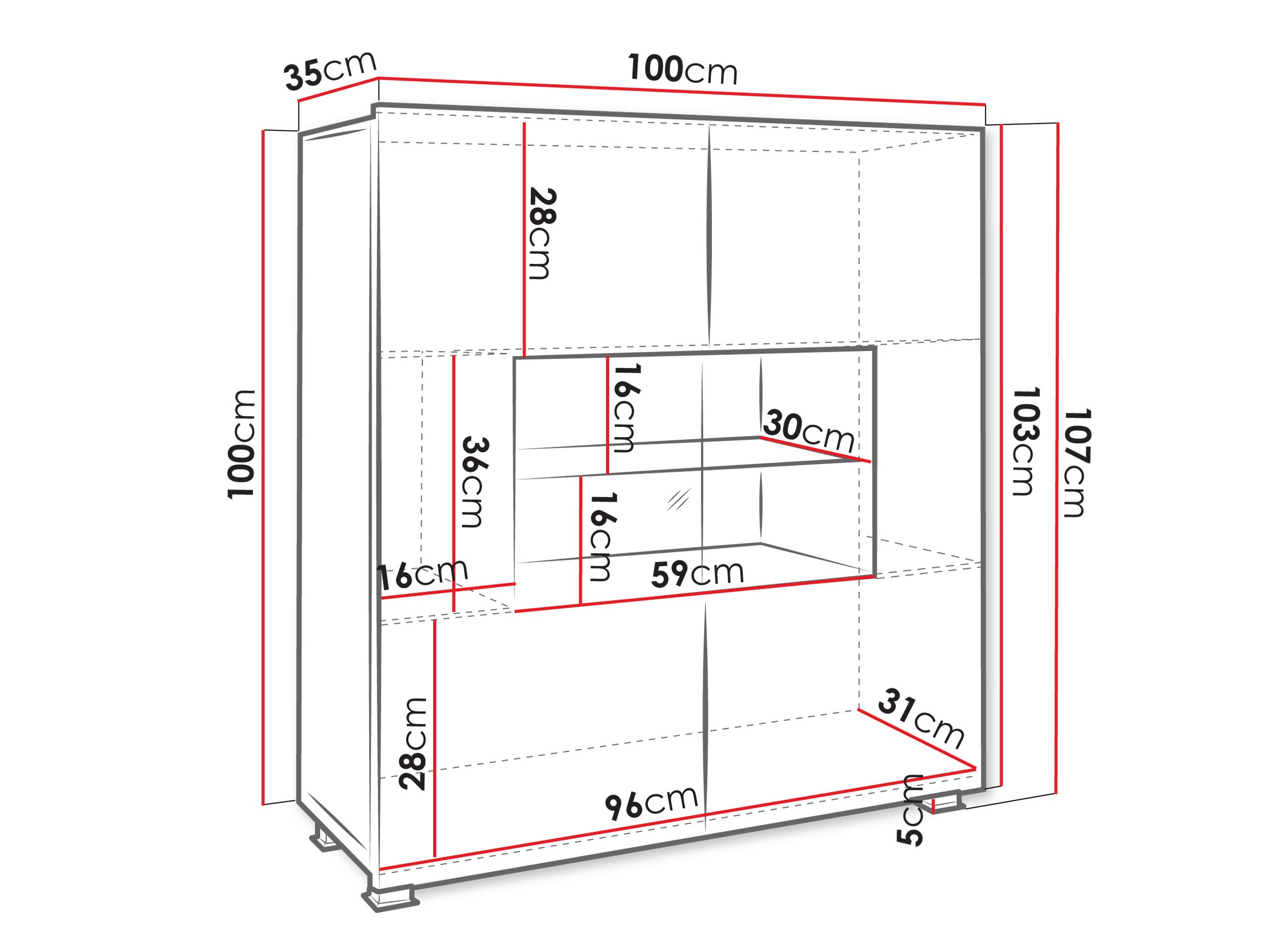Aparador Remus (Nogal)