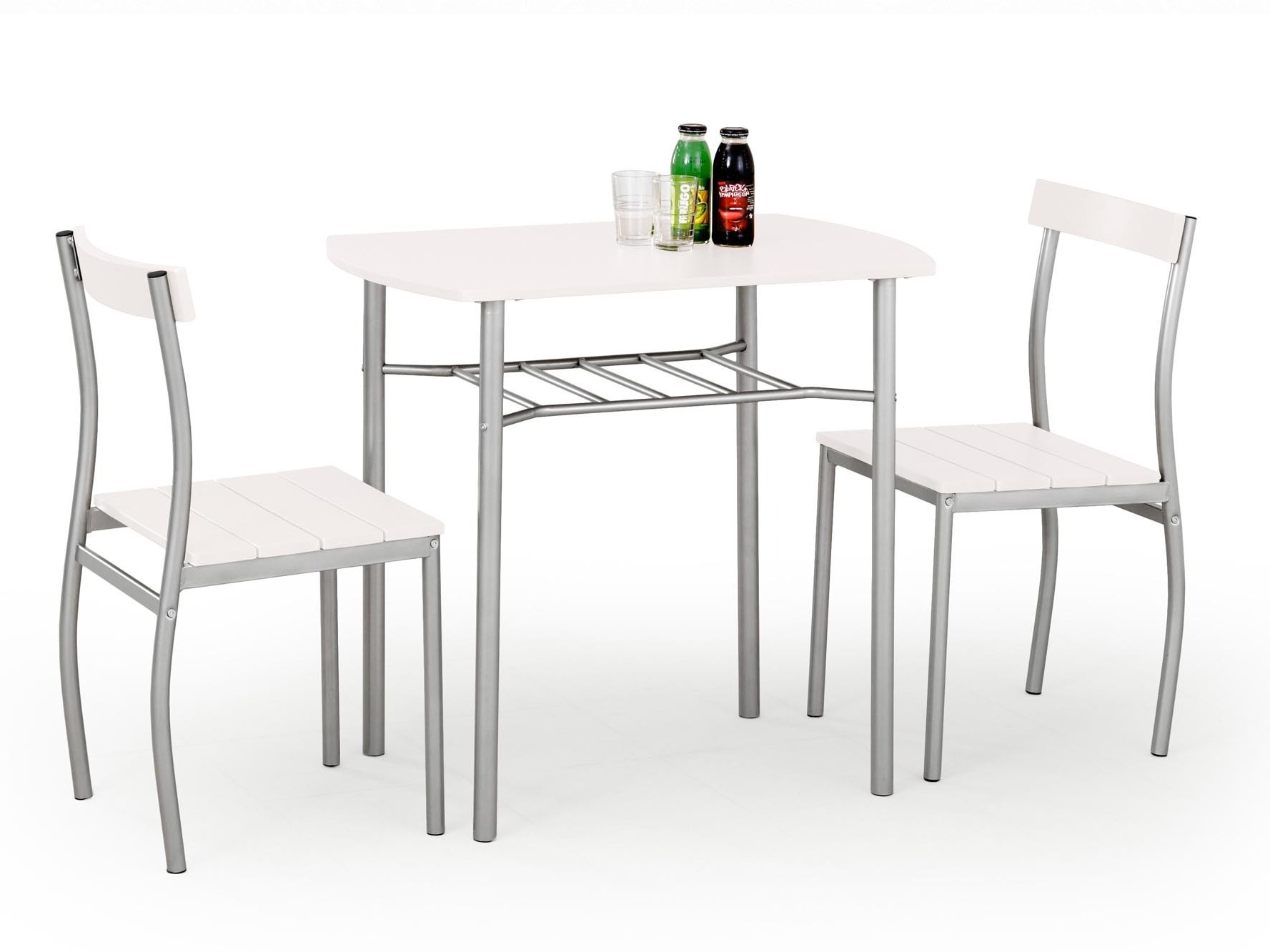 Conjunto de mesas y sillas para comedor Houston 127 (Blanco)