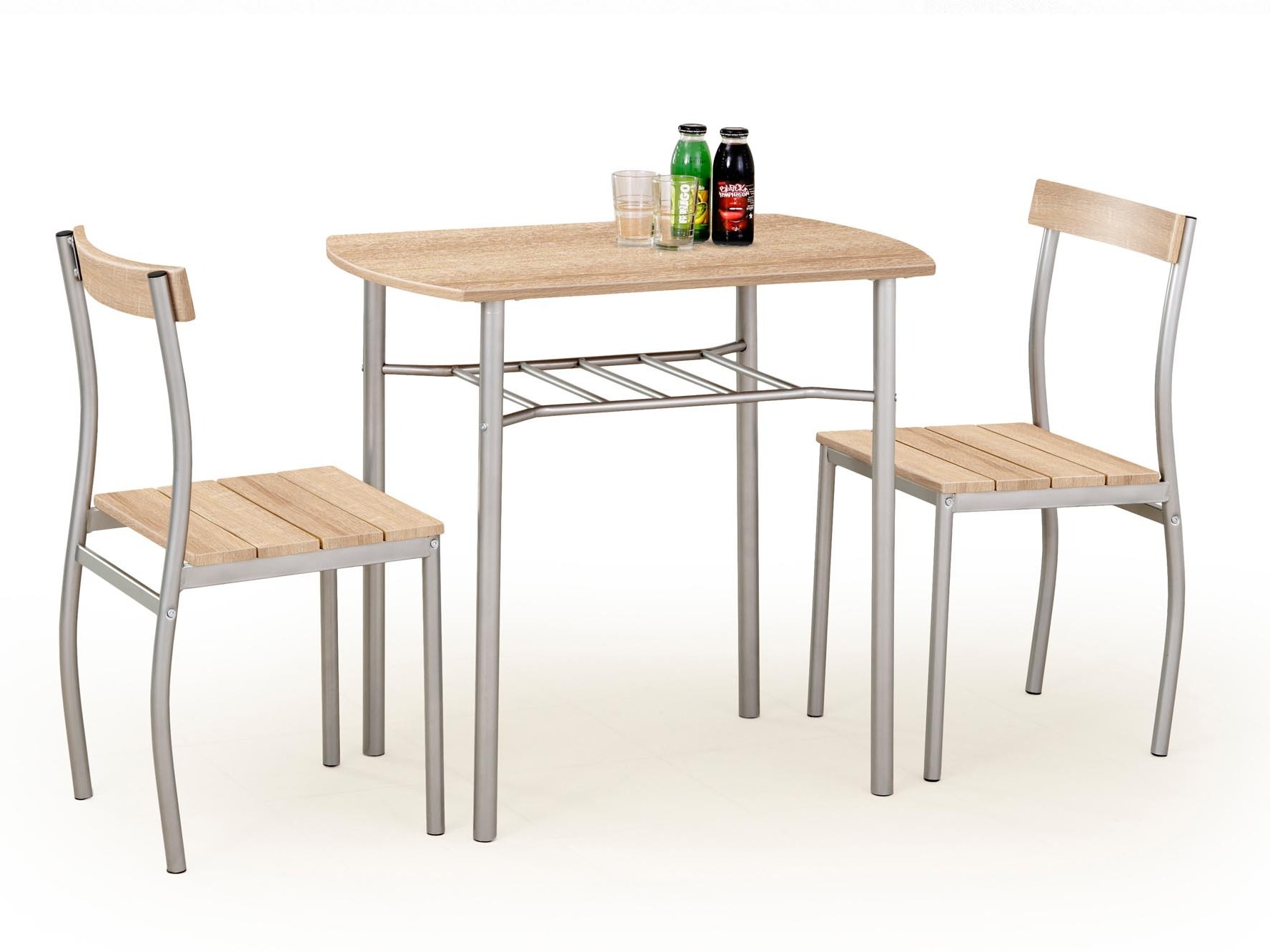 Conjunto de mesas y sillas para comedor Houston 127 (Roble Sonoma)