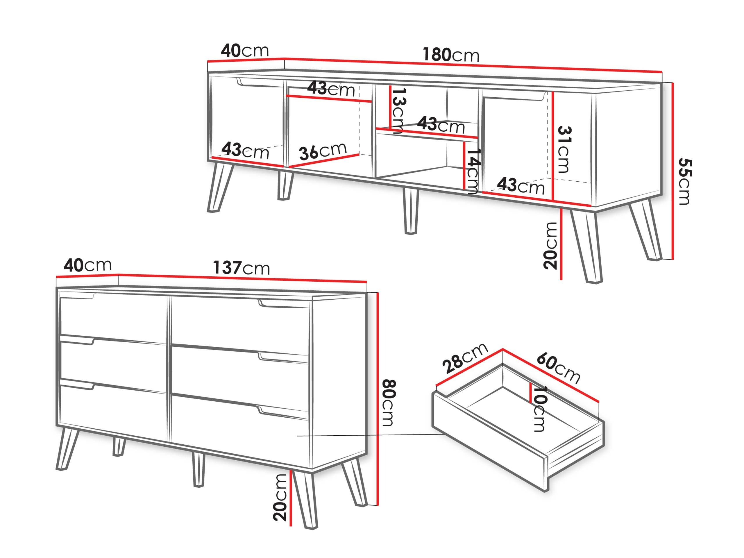 Conjunto de salón Elbtive 105 (Cachemira)