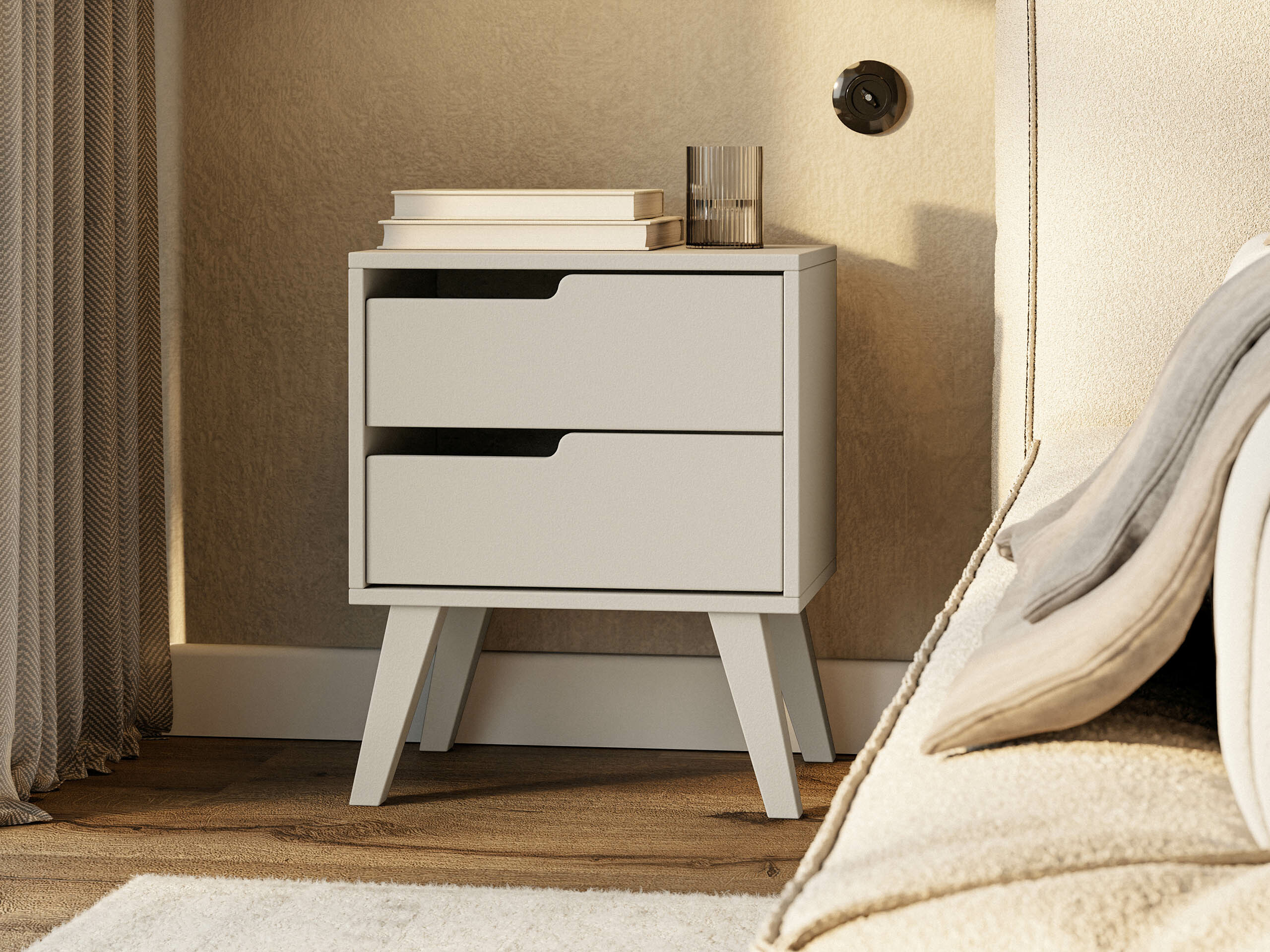 Mesilla de noche Elbtive 104 (Cachemira)