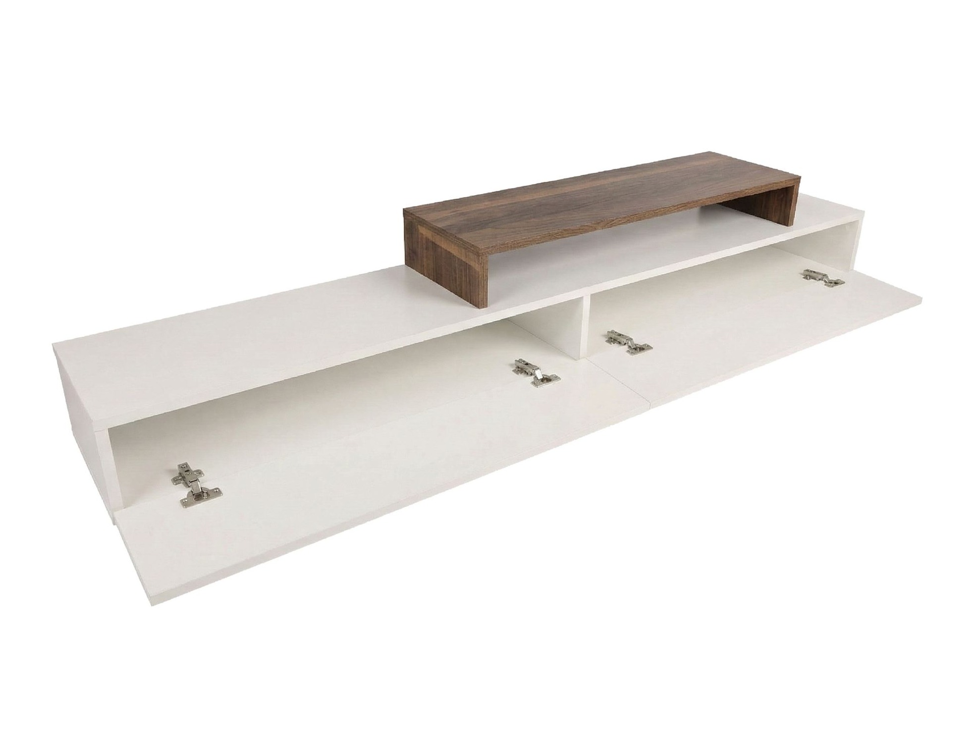 Mueble TV Kailua 998 (Blanco + Teca)