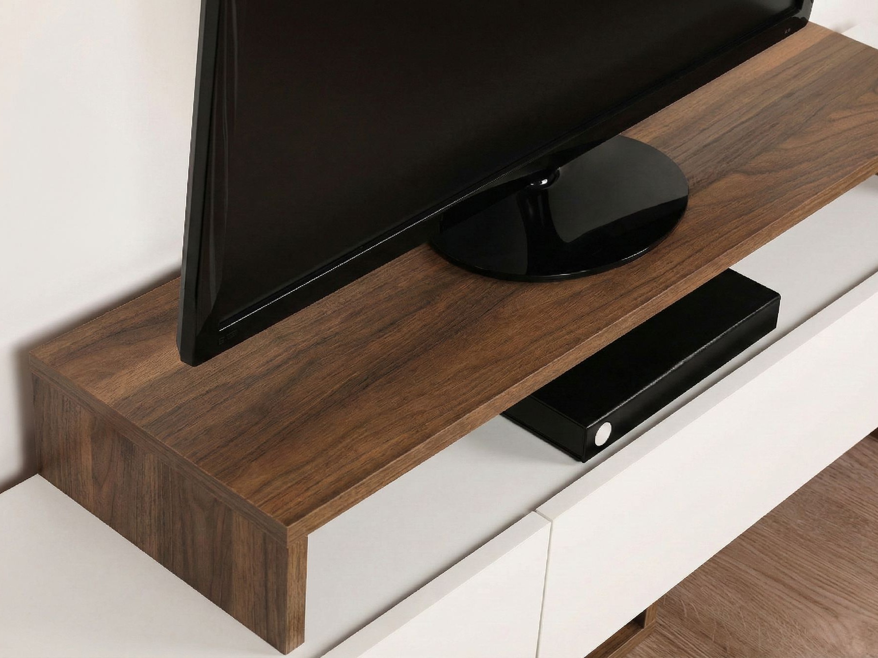 Mueble TV Kailua 998 (Blanco + Teca)