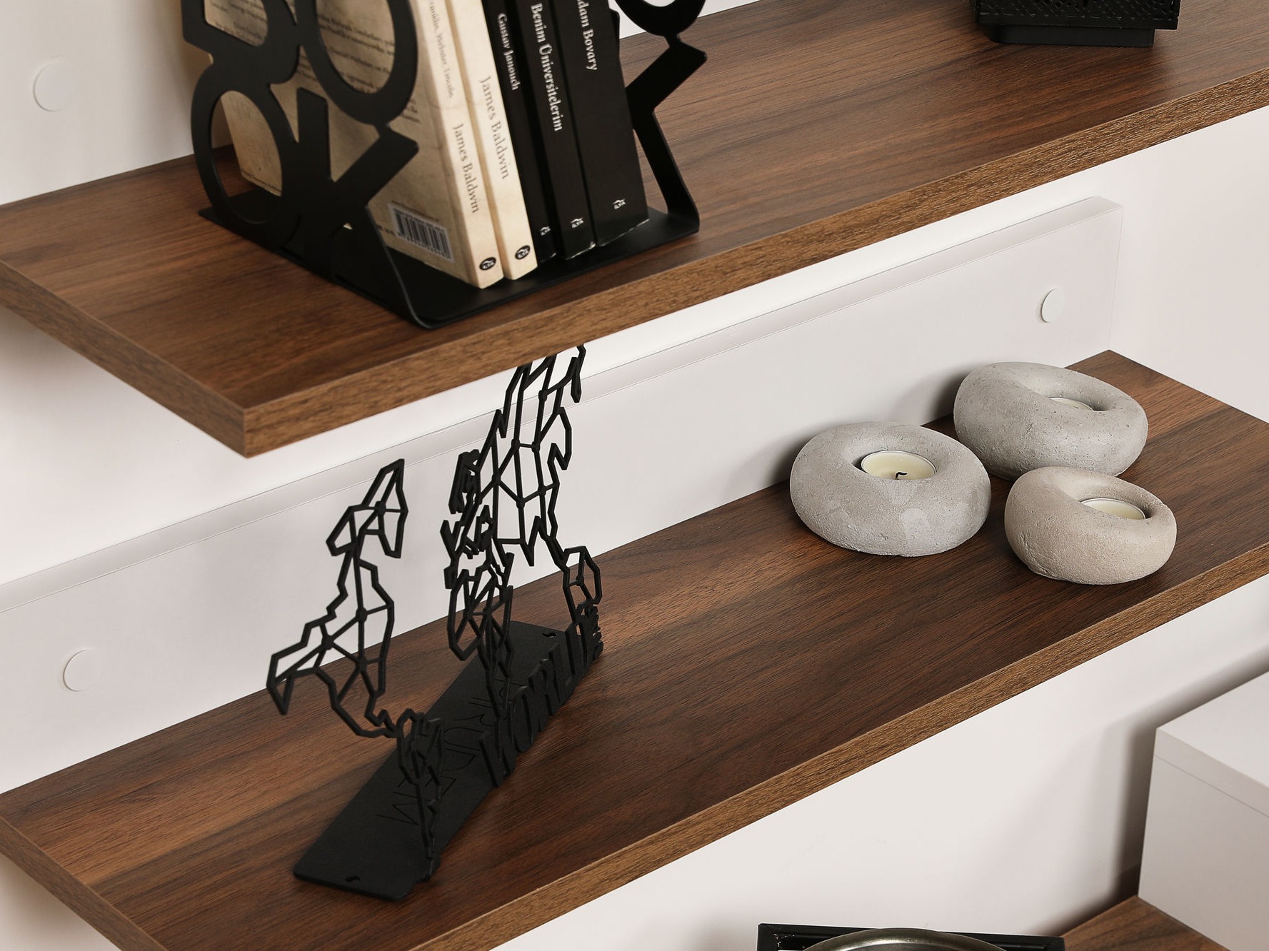 Mueble TV Kailua 998 (Teca + Blanco)