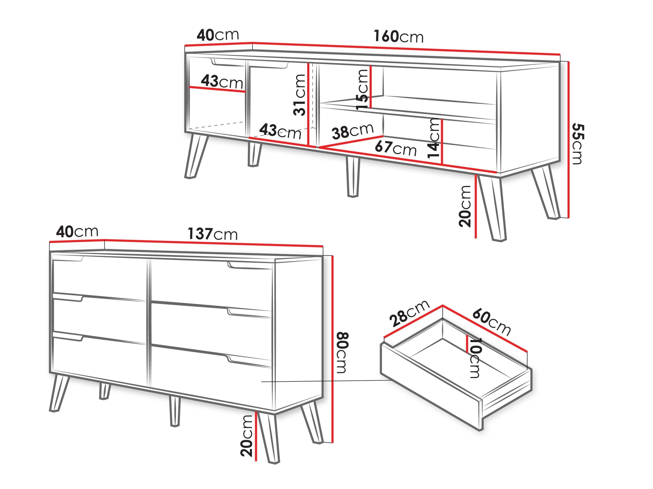 Conjunto de salón Otis II (Cachemira)