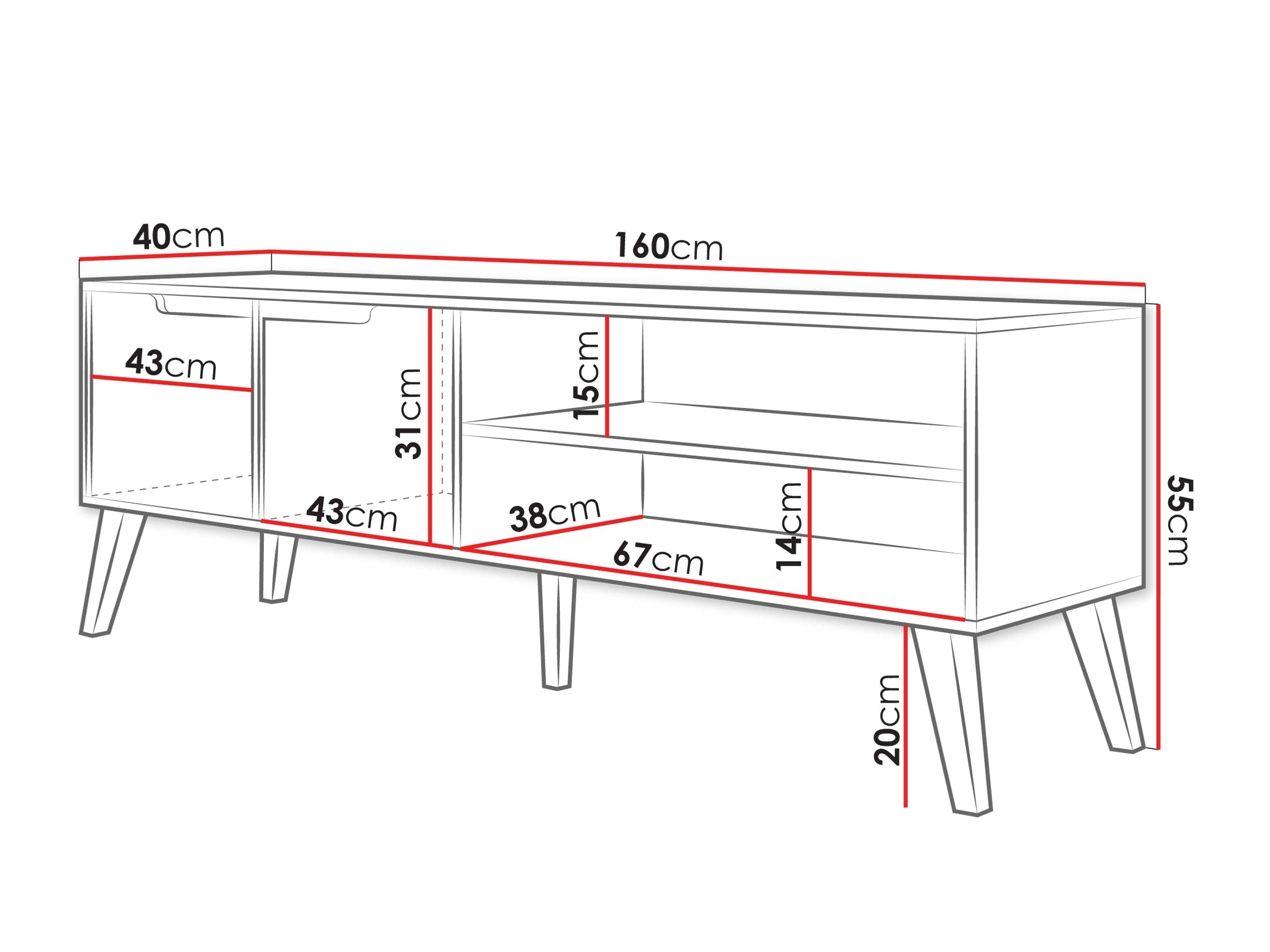 Mueble TV Otis (Nogal)
