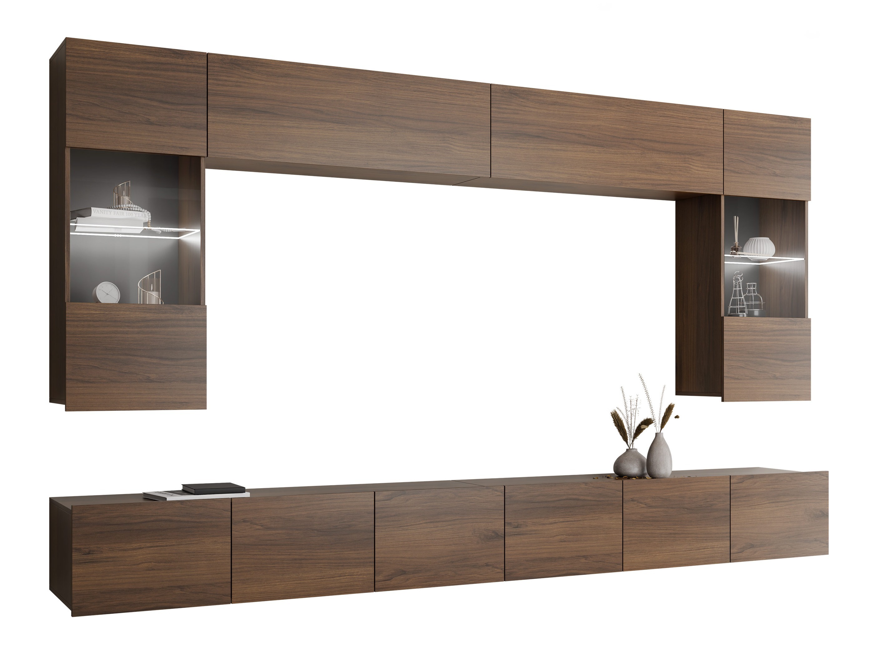 Conjunto de salón Remus I (Nogal)