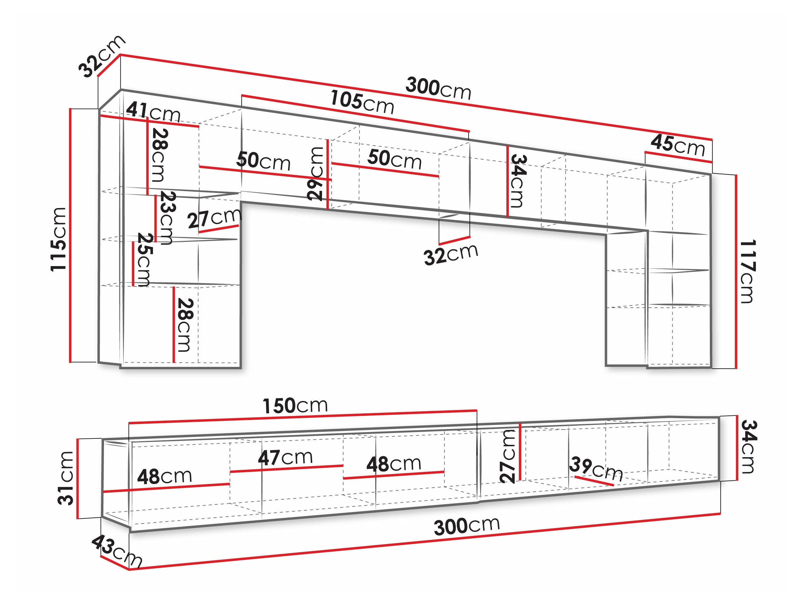 Conjunto de salón Remus I (Roble dorado)
