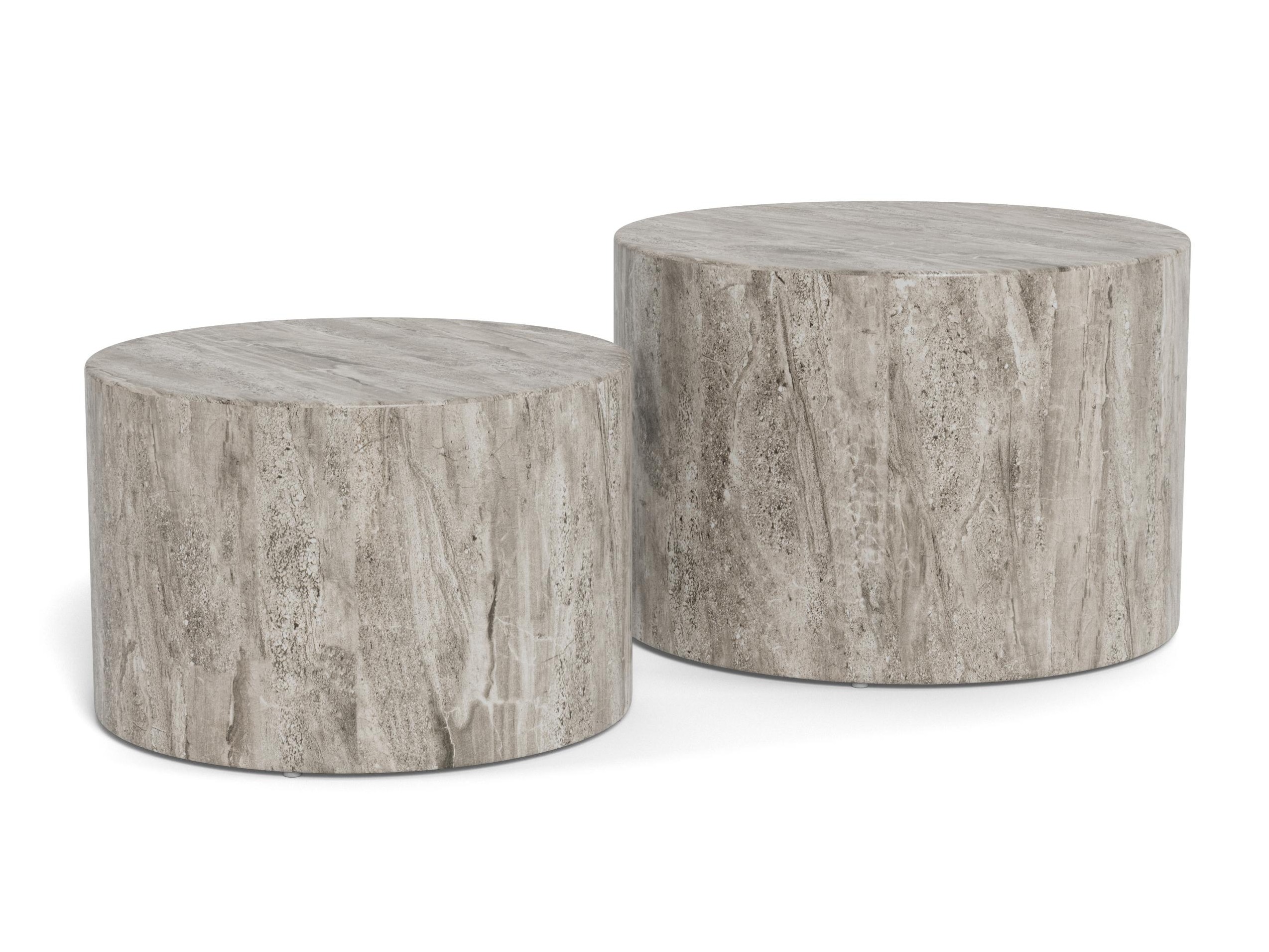 Conjunto mesa de centro Norsica 800 (Gris)