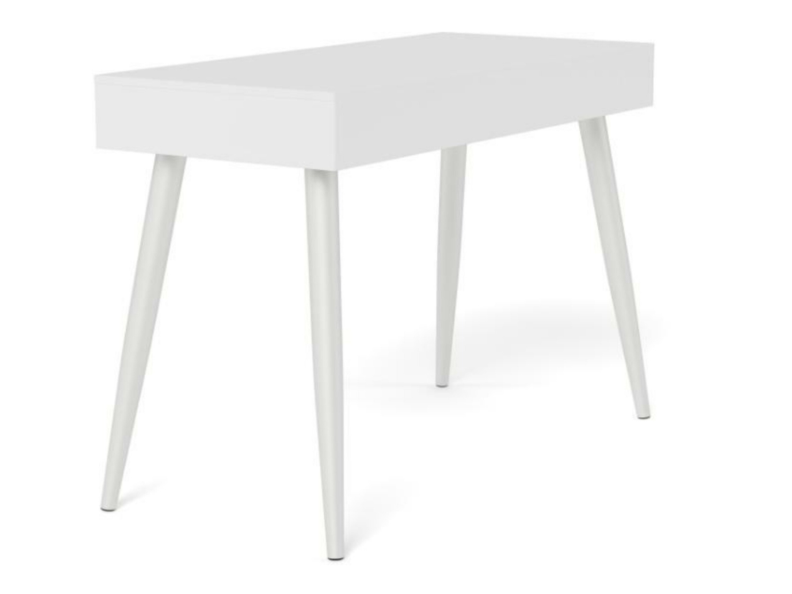 Mesa de oficina Norsica 113 (Blanco + Roble)
