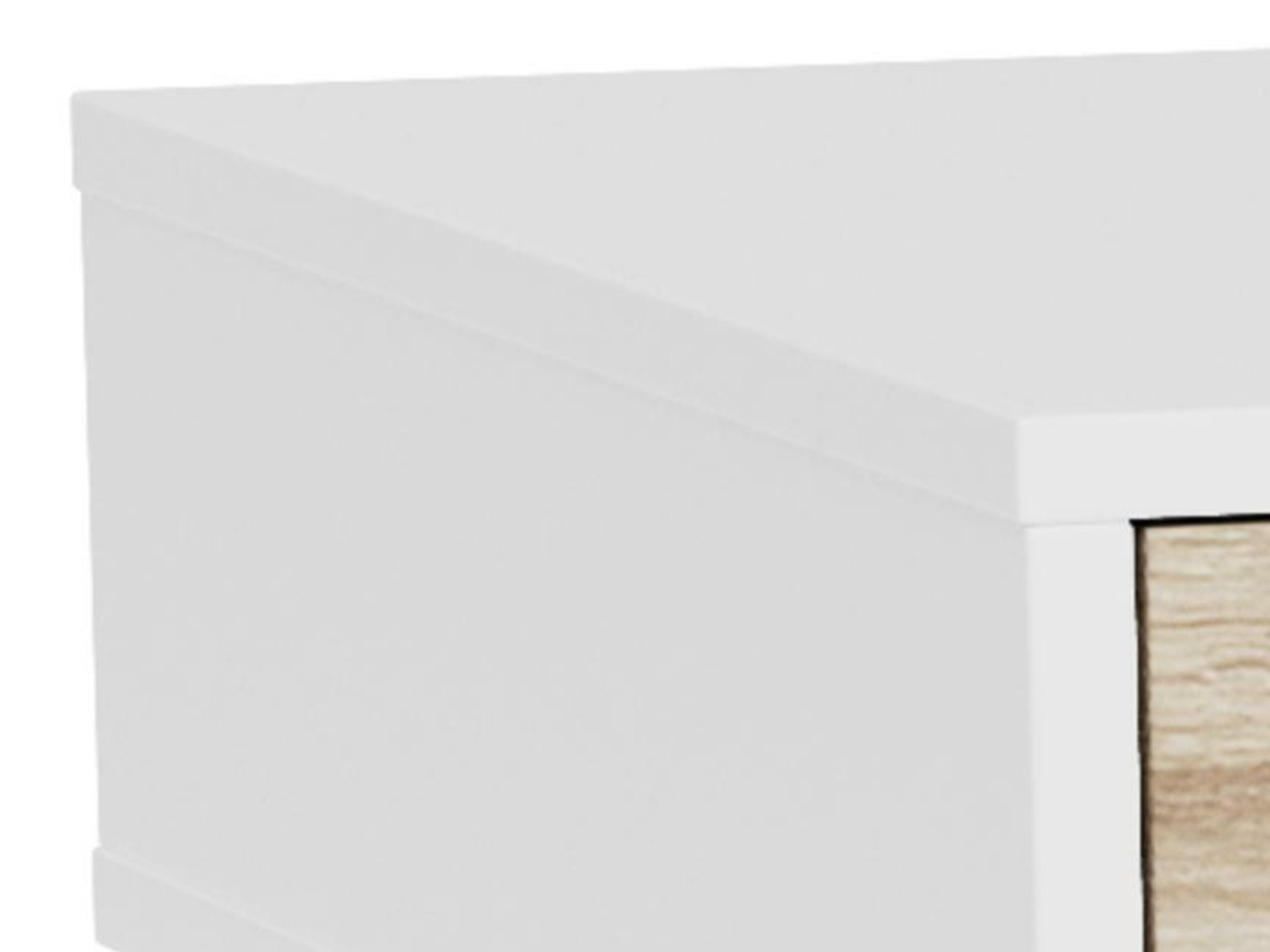 Mesa de oficina Norsica 113 (Blanco + Roble)